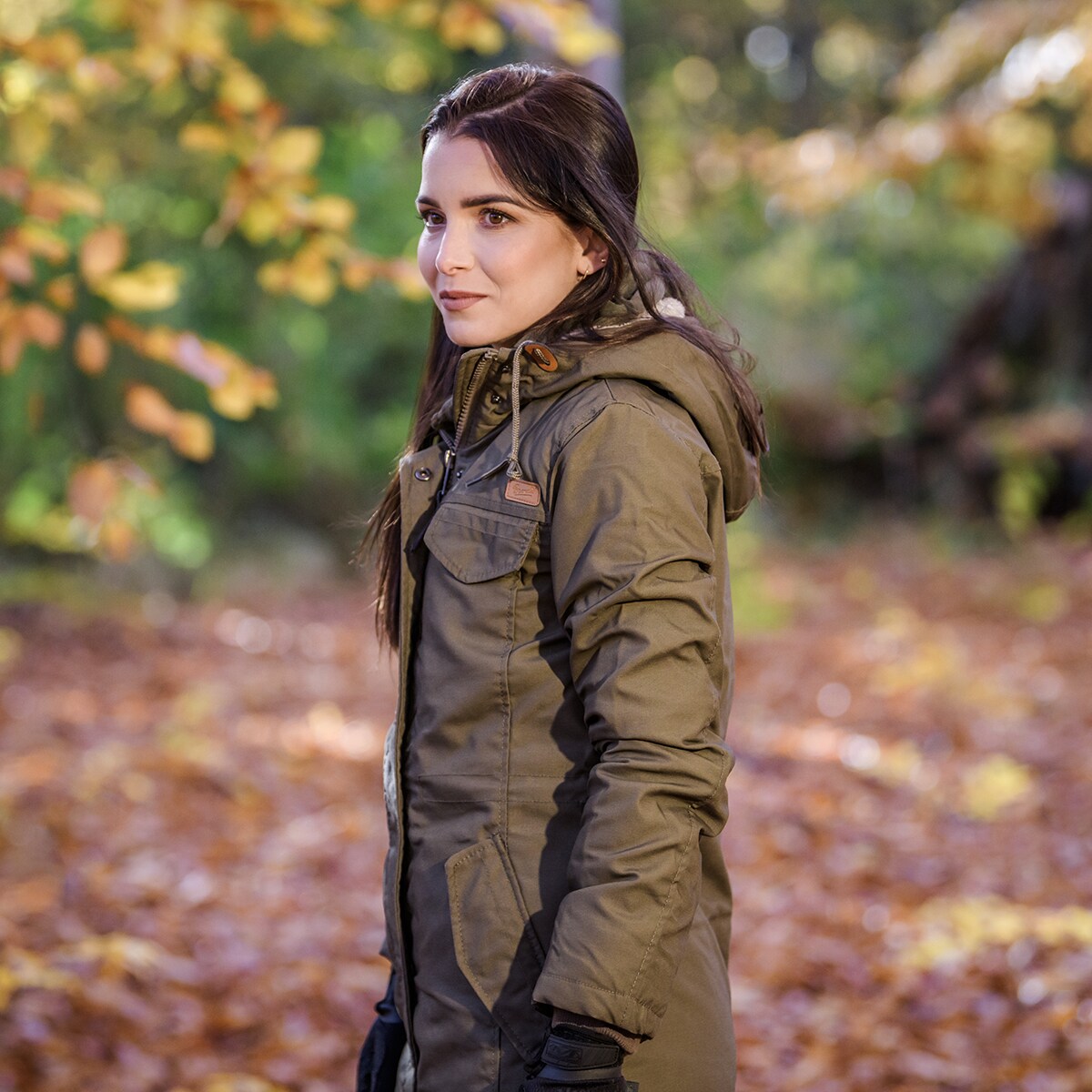 Brandit Women's Marsh Lake Parka Jacket - Olive