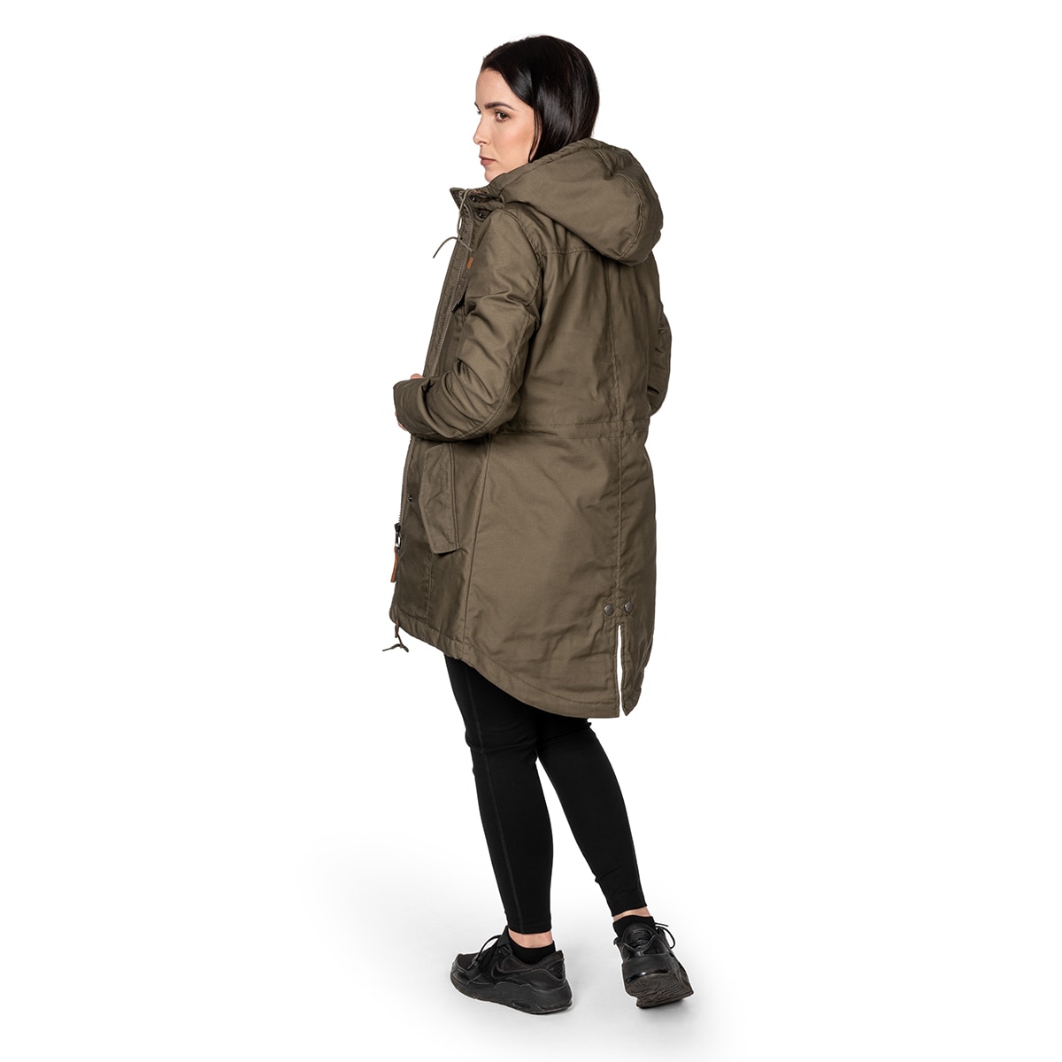 Brandit Women's Marsh Lake Parka Jacket - Olive