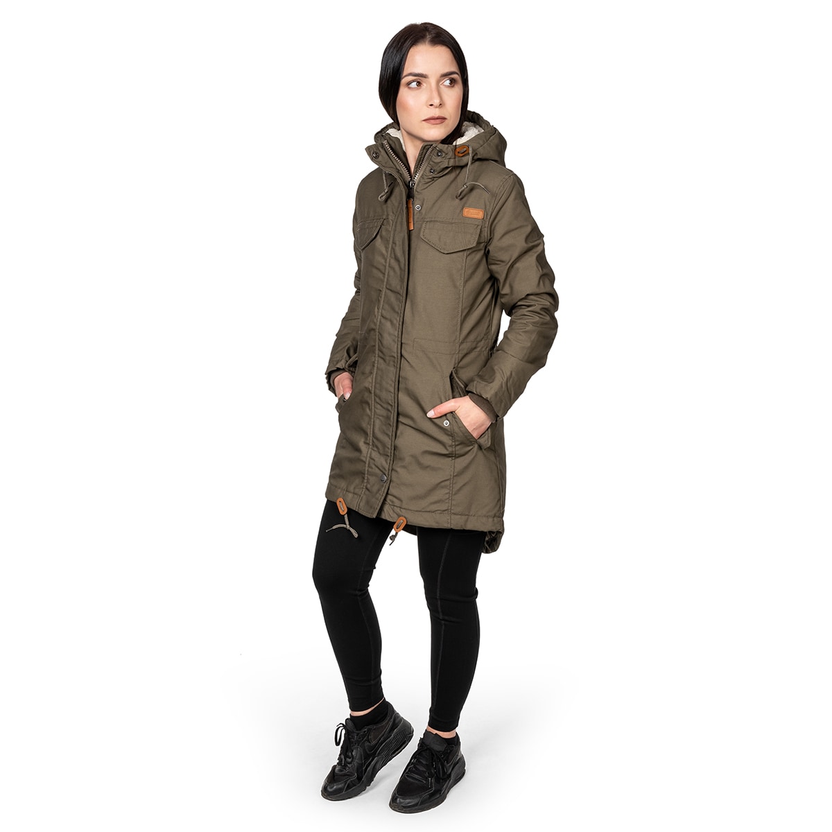 Brandit Women's Marsh Lake Parka Jacket - Olive