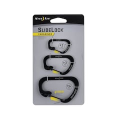 Nite Ize Carabiner SlideLock Set - 3 pieces - Black