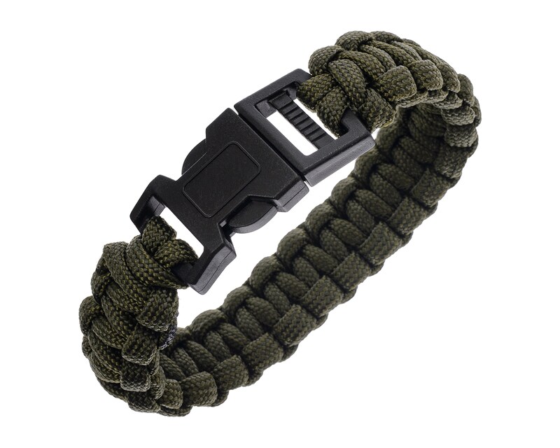 Badger Outdoor Paracord 550 Buckle Bracelet Olive Buy Online
