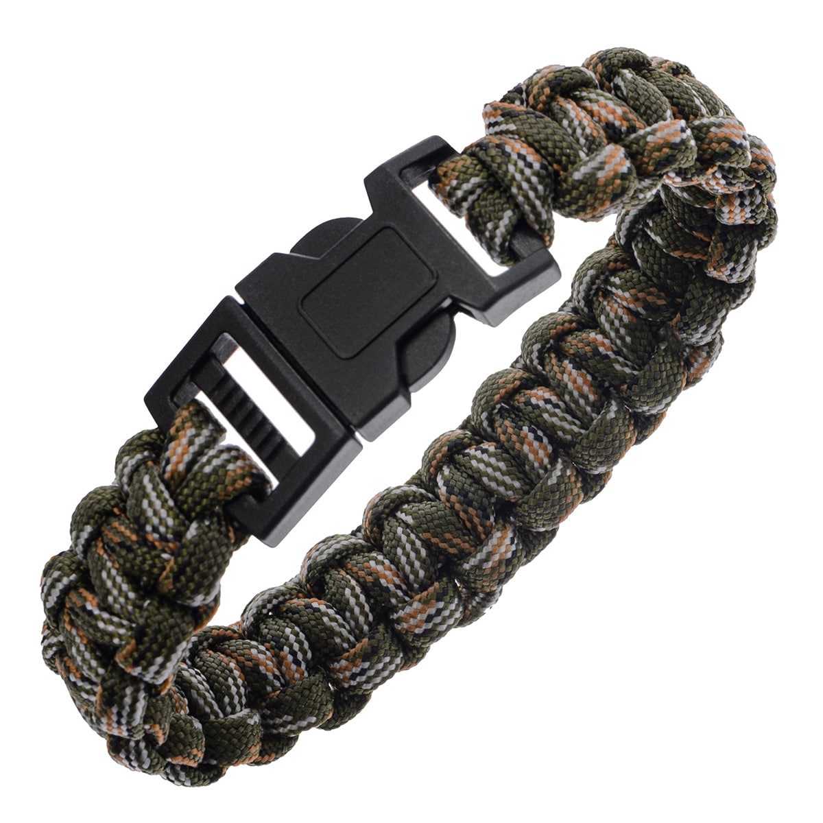 Badger Outdoor Paracord 550 Buckle Bracelet - Camo