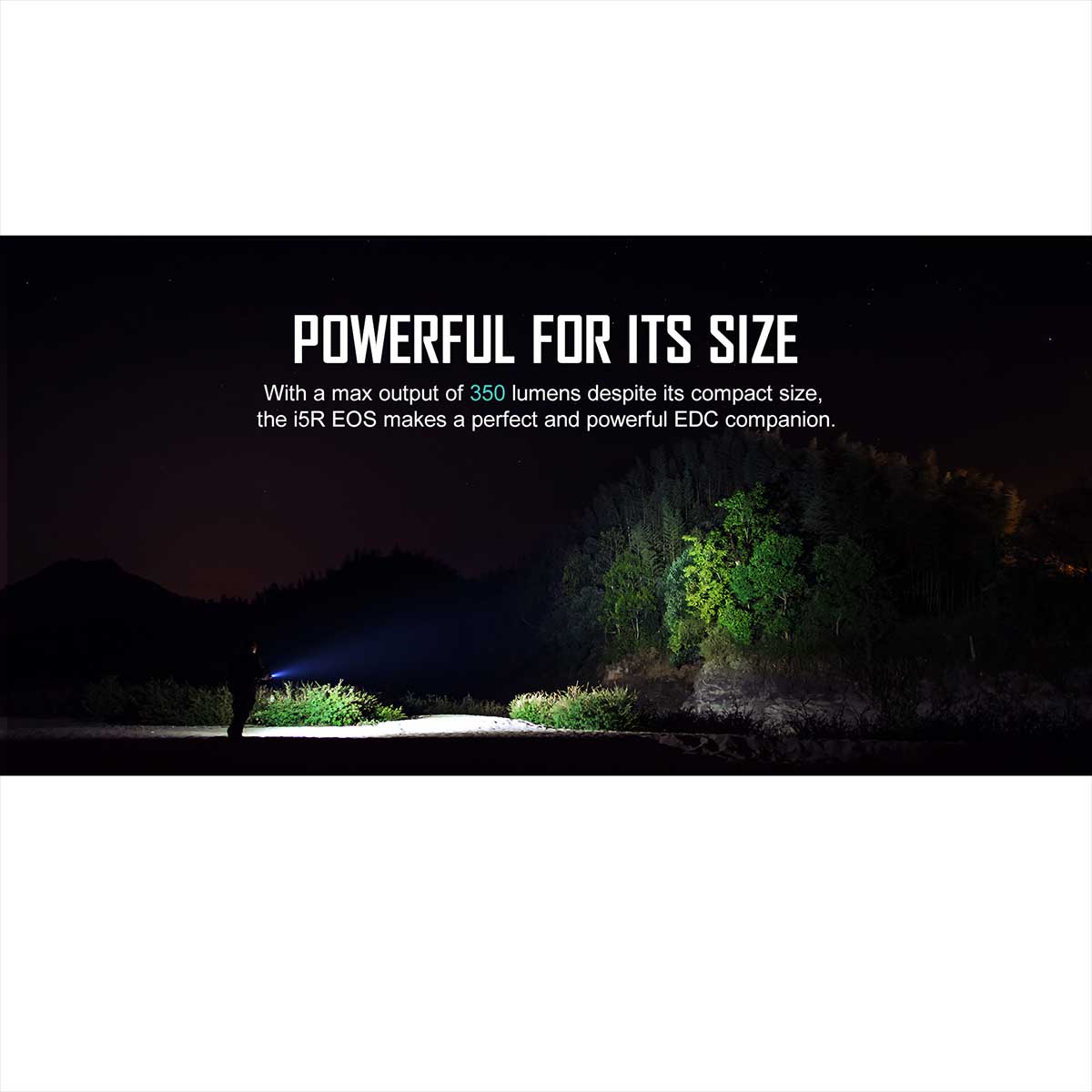 Olight I5R EOS Torch Black - 350 lumens