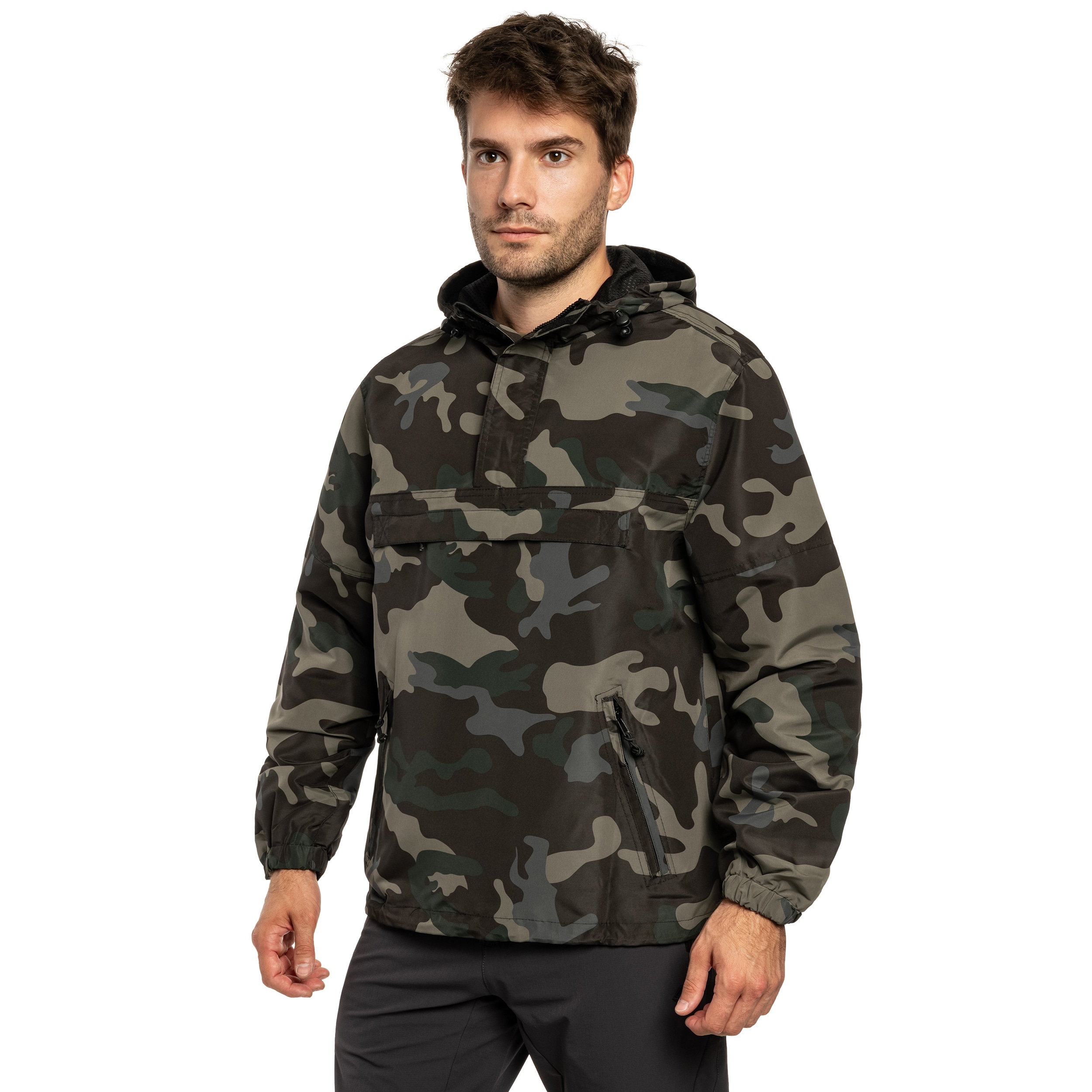 Brandit Summer Windbreaker Jacket - Dark Camo