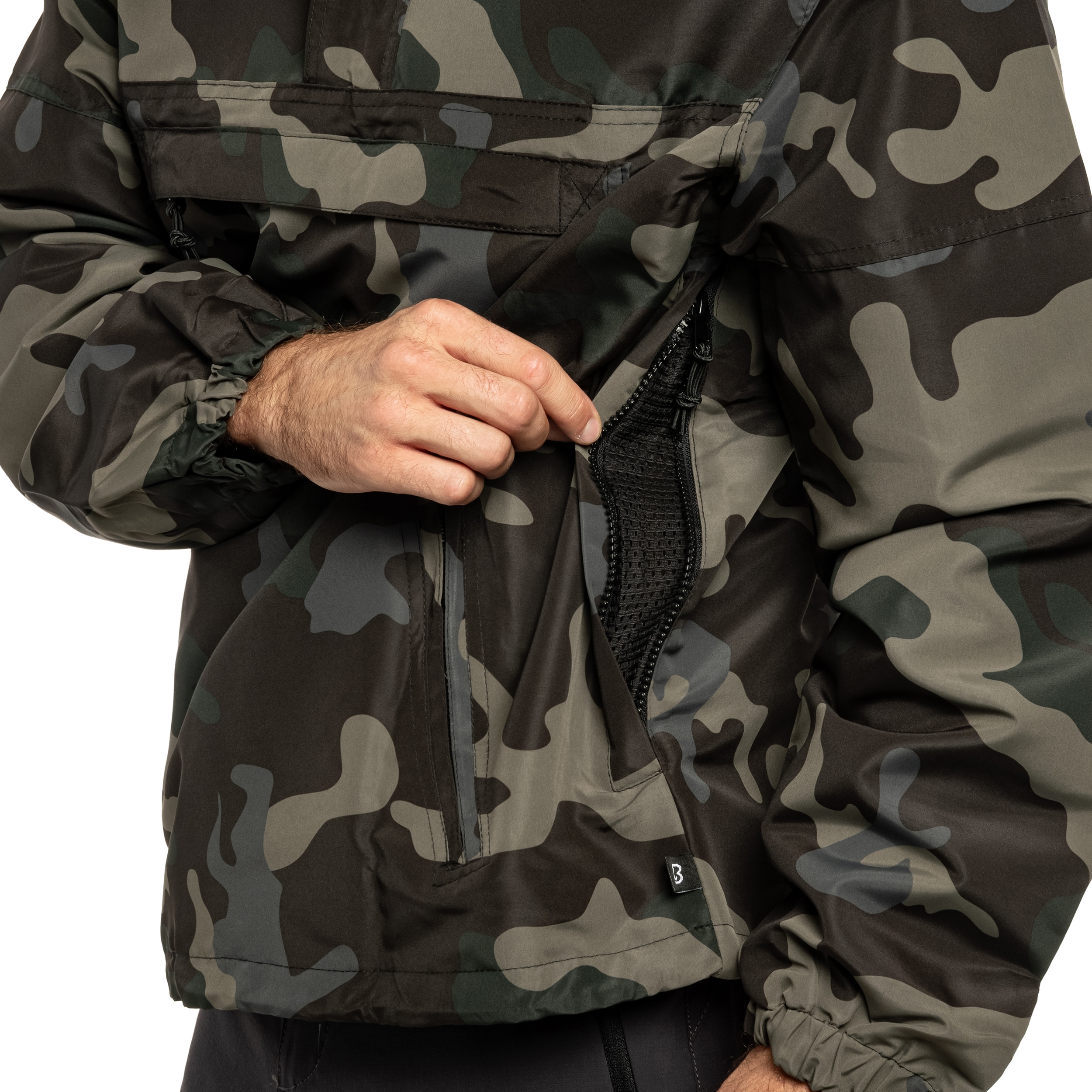 Brandit Summer Windbreaker Jacket - Dark Camo