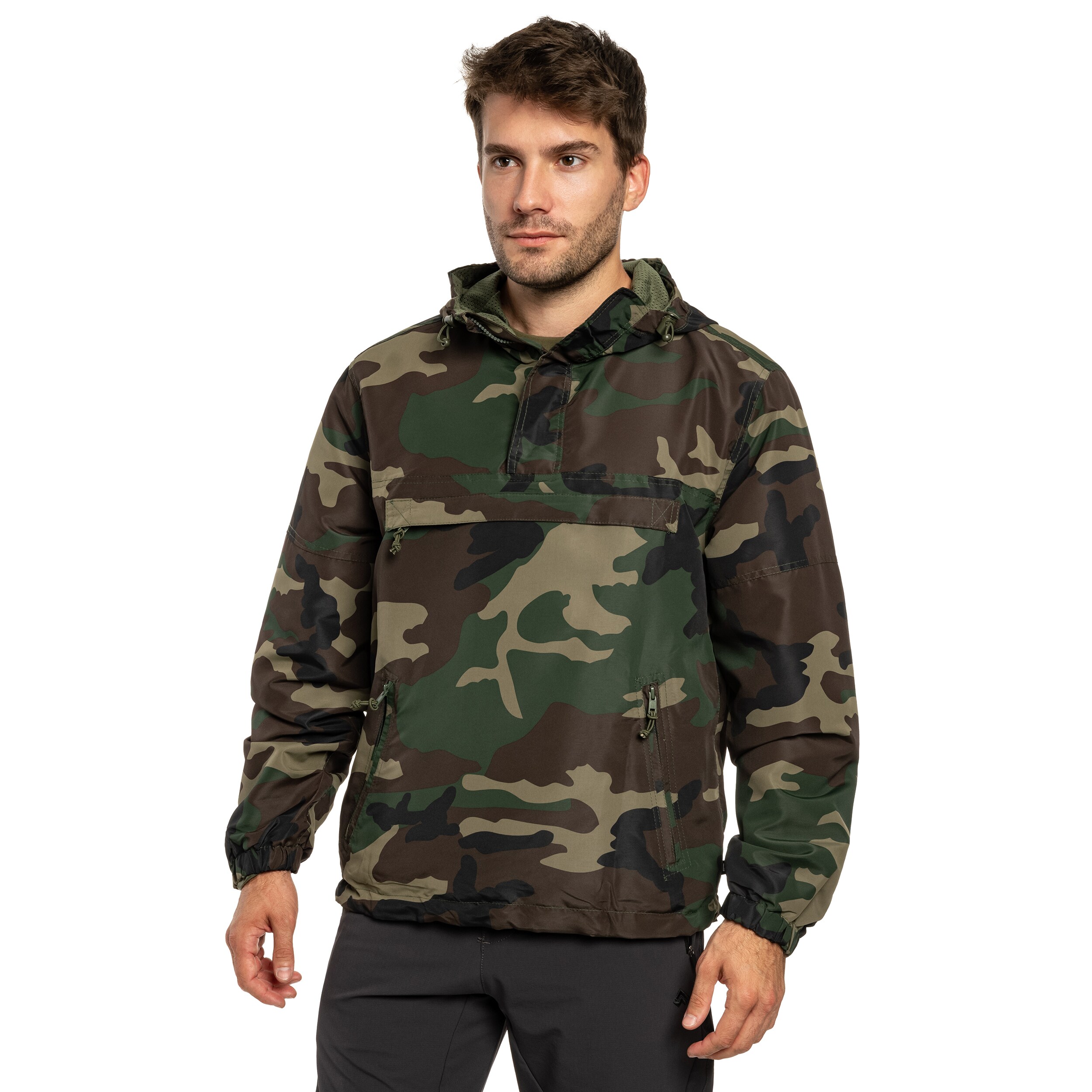 Brandit Summer Windbreaker Jacket - Woodland