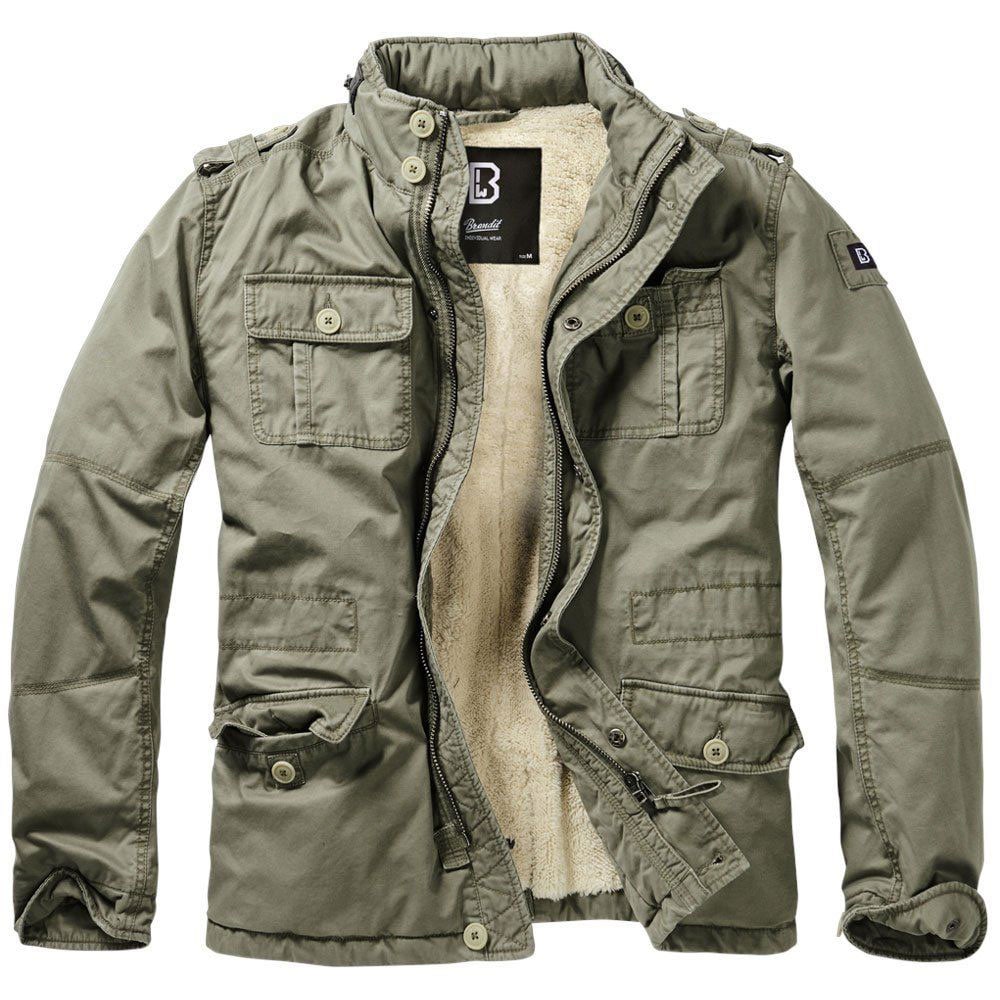 Brandit Britannia Winter Jacket - Olive