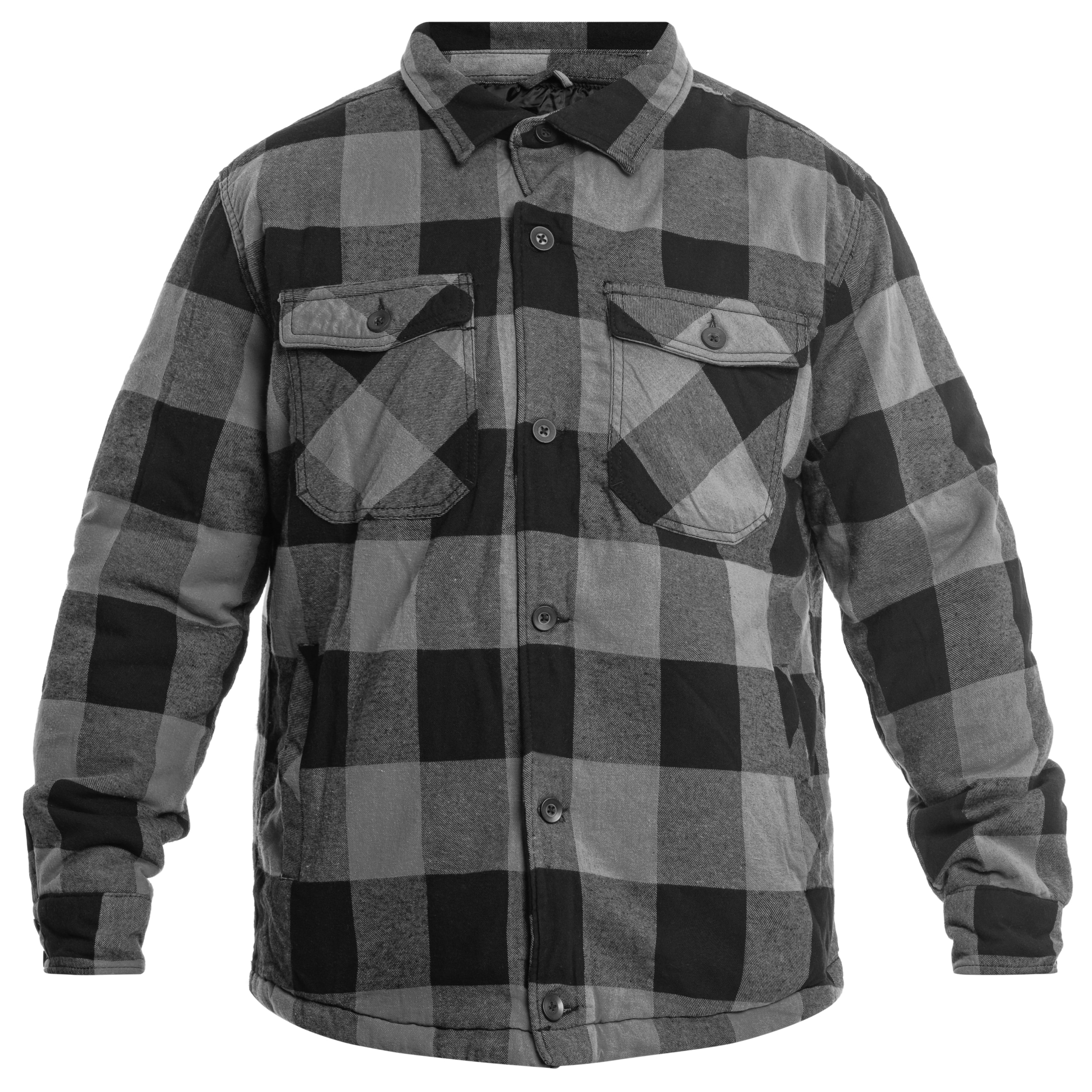 Brandit Lumber Jacket - Black/Charcoal