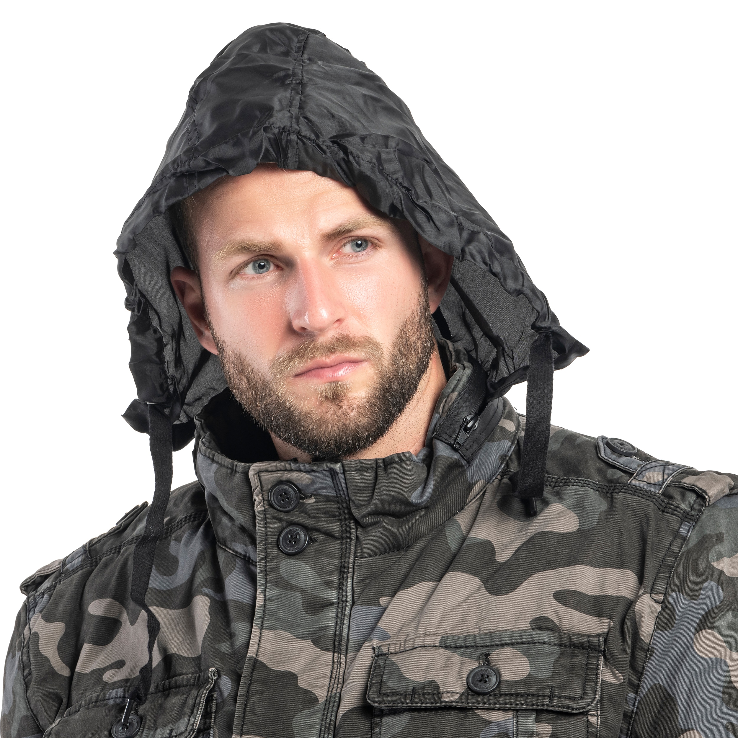 Brandit Britannia Winter Jacket - Dark Camo