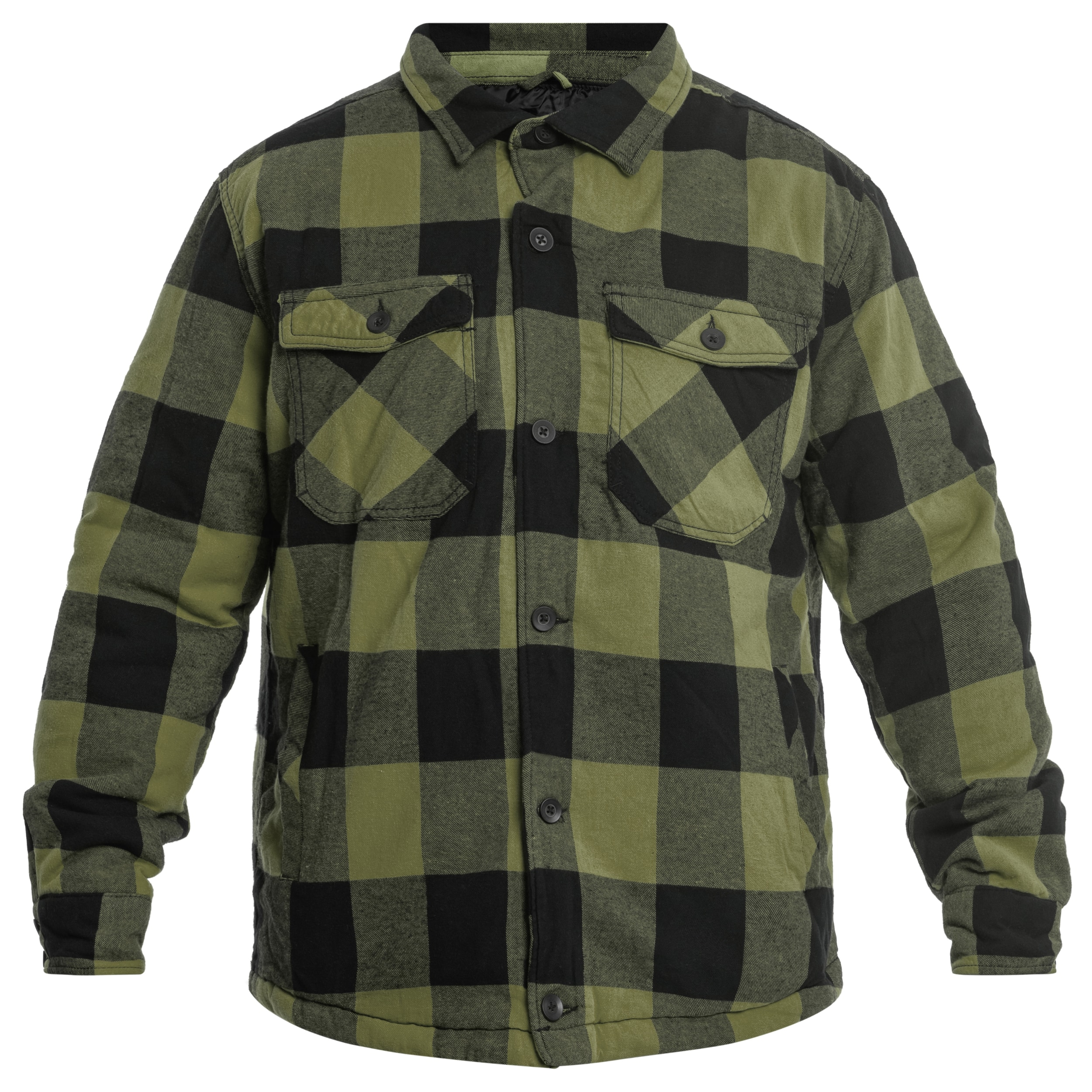 Brandit Lumber Jacket - Black/Olive