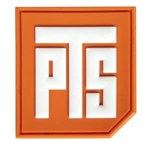 3D 1.5 PVC Tab Patch - orange