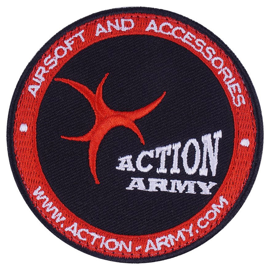 Action Army patch - black