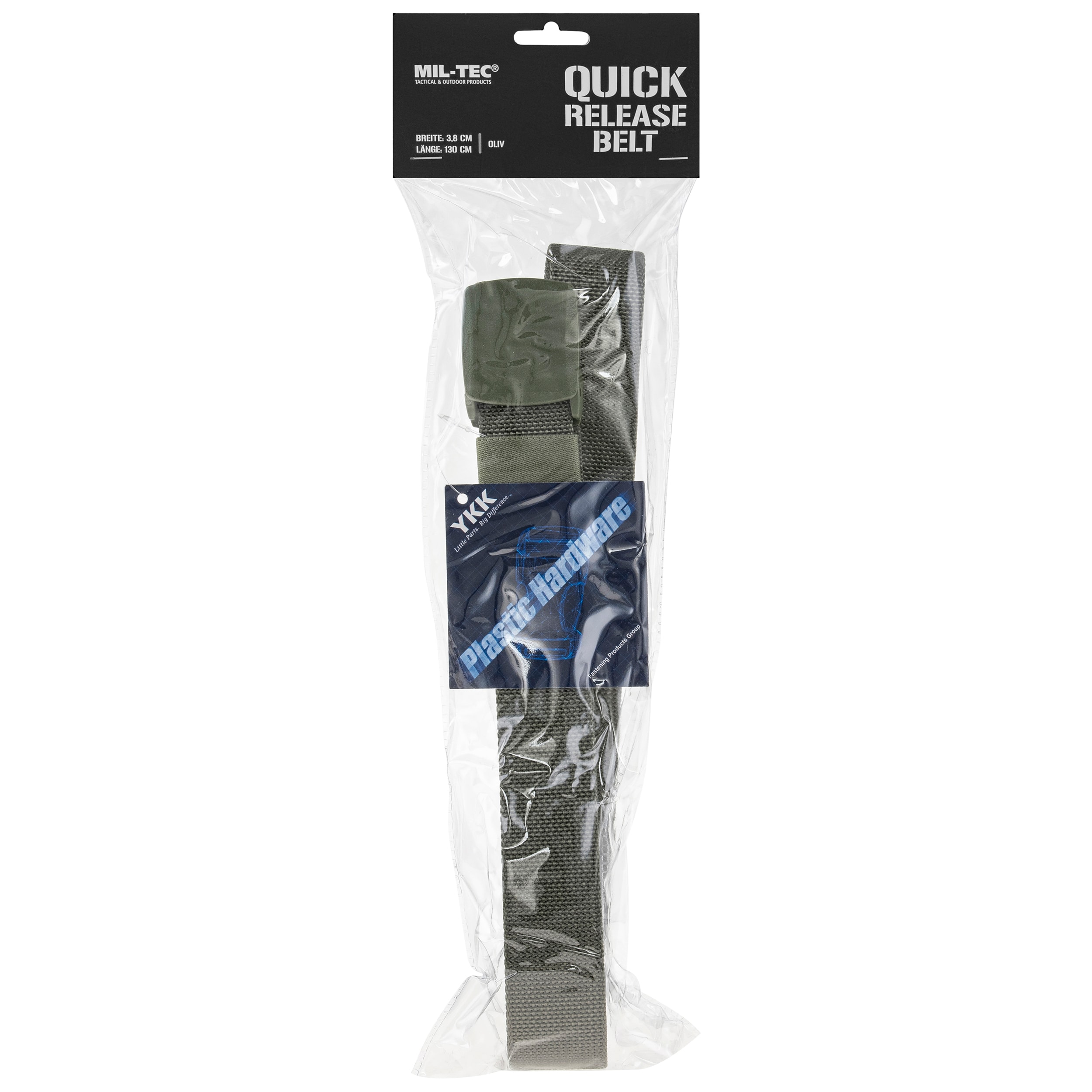 Mil-Tec Quick Release Belt - Olive