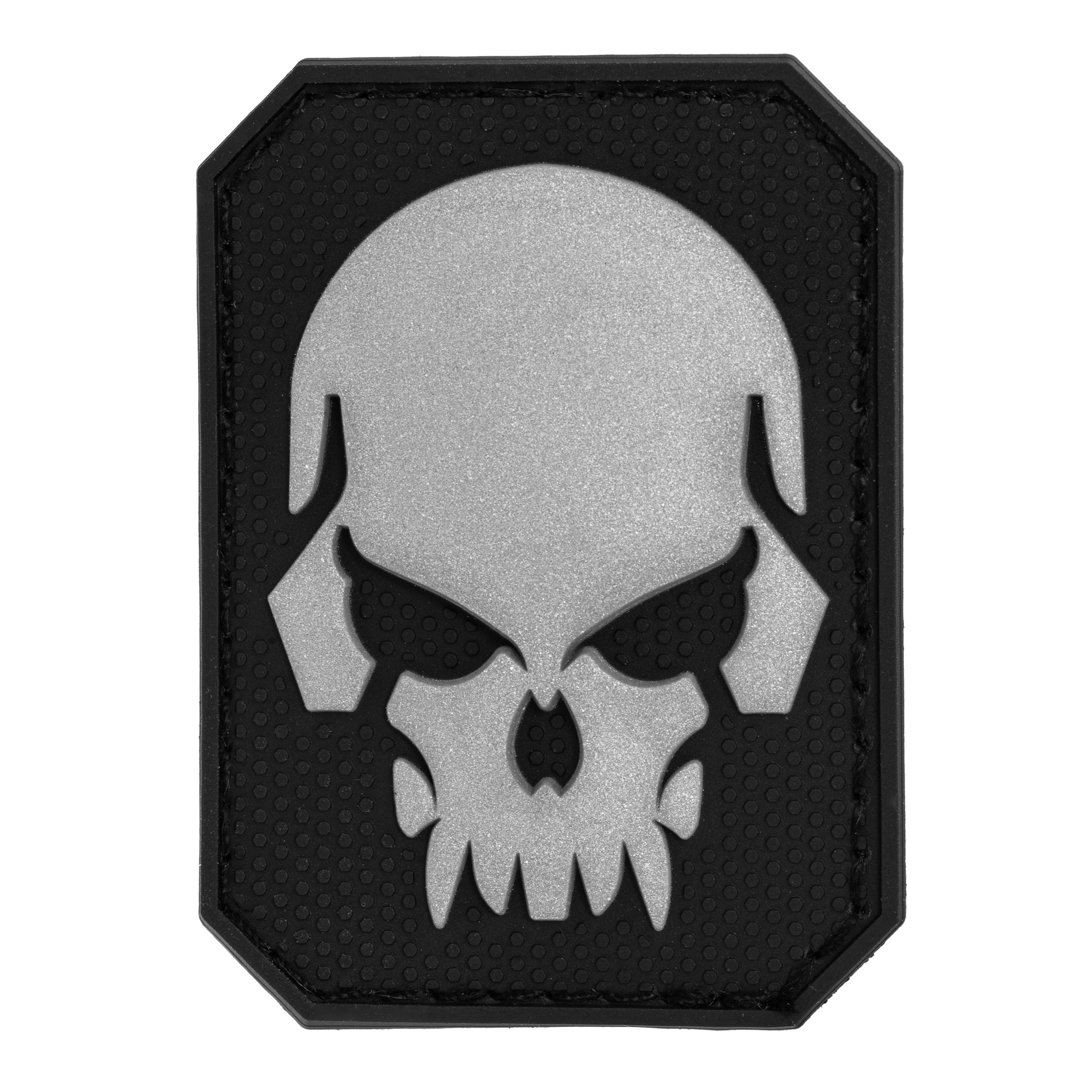 Mil-Tec 3D Skull SM Patch - Black