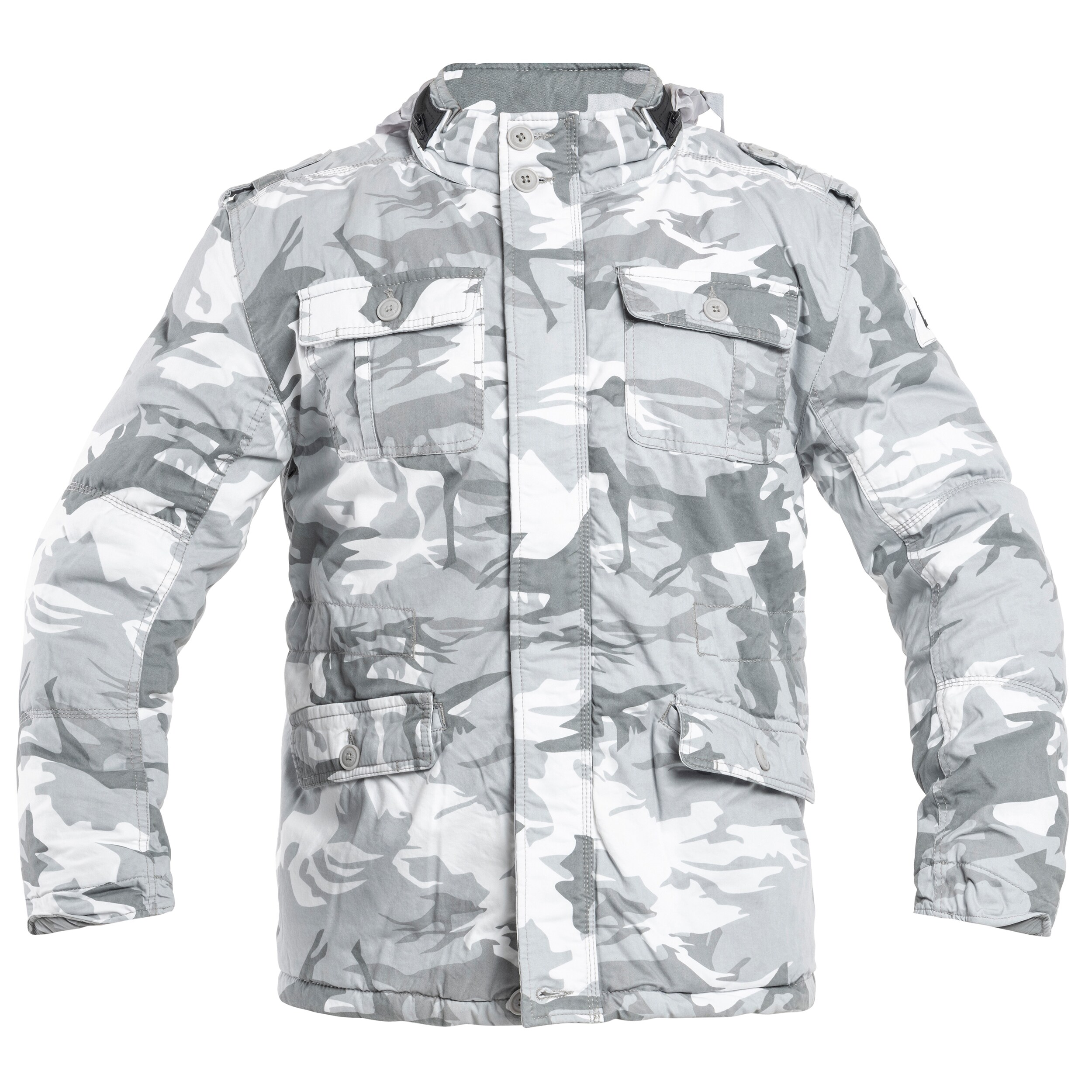 Brandit Britannia Winter Jacket - Blizzard Camo