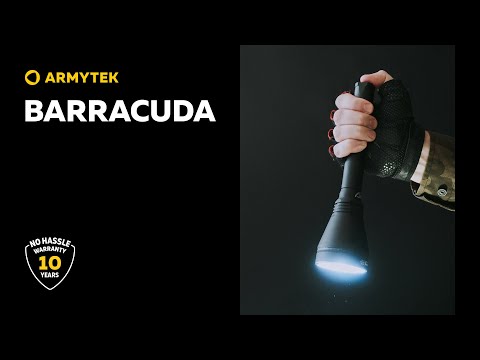 Armytek Barracuda White Flashlight - 1150 lumens