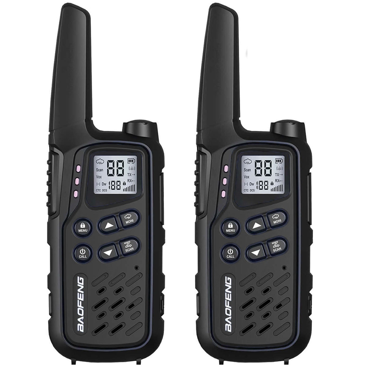 Baofeng BF-T25E PMR Radio-Telephone 2 pcs. - Black