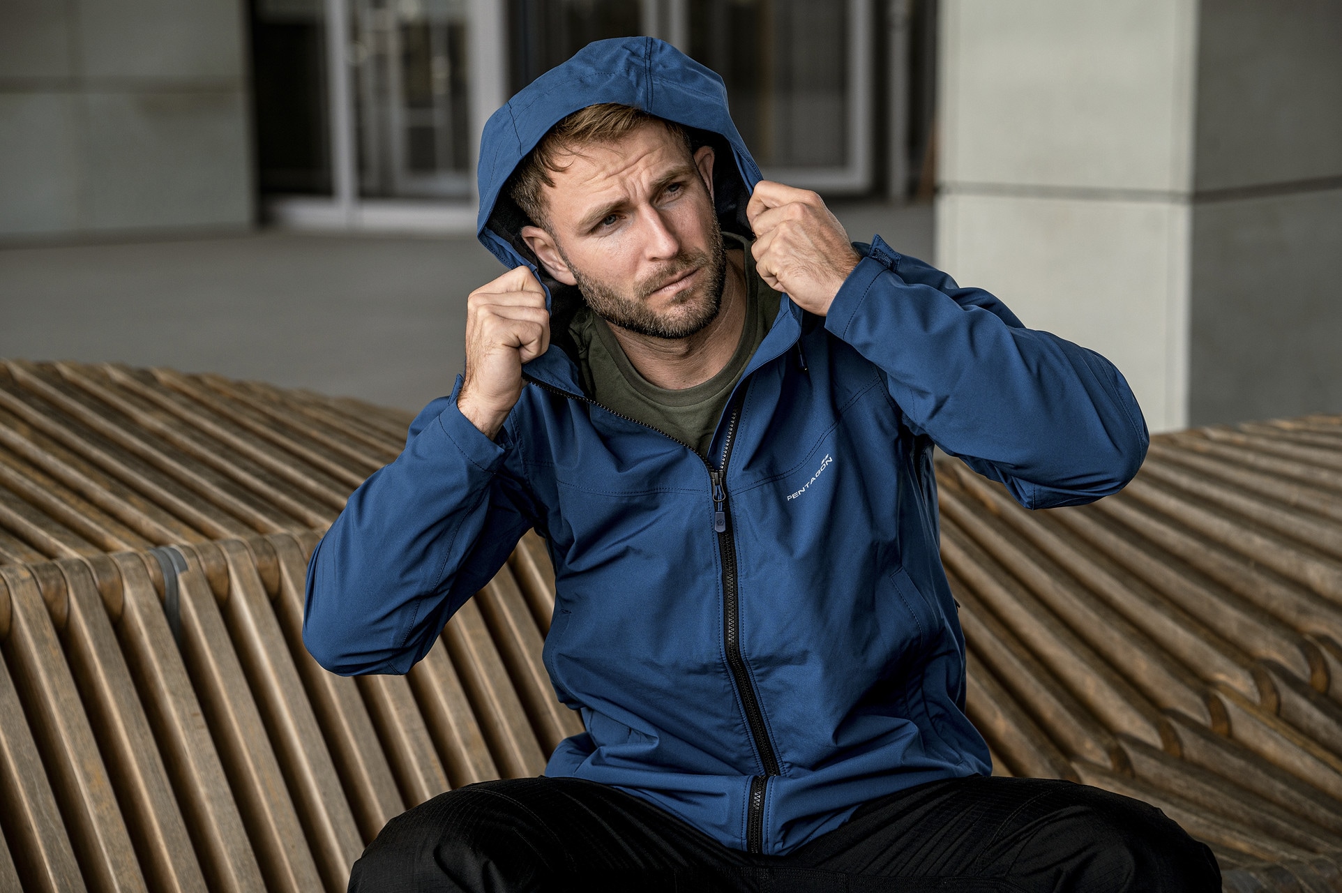 Pentagon Monlite Jacket - Raf Blue