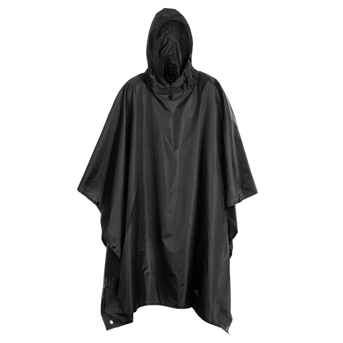 Badger Outdoor Rain Poncho Ripstop Black