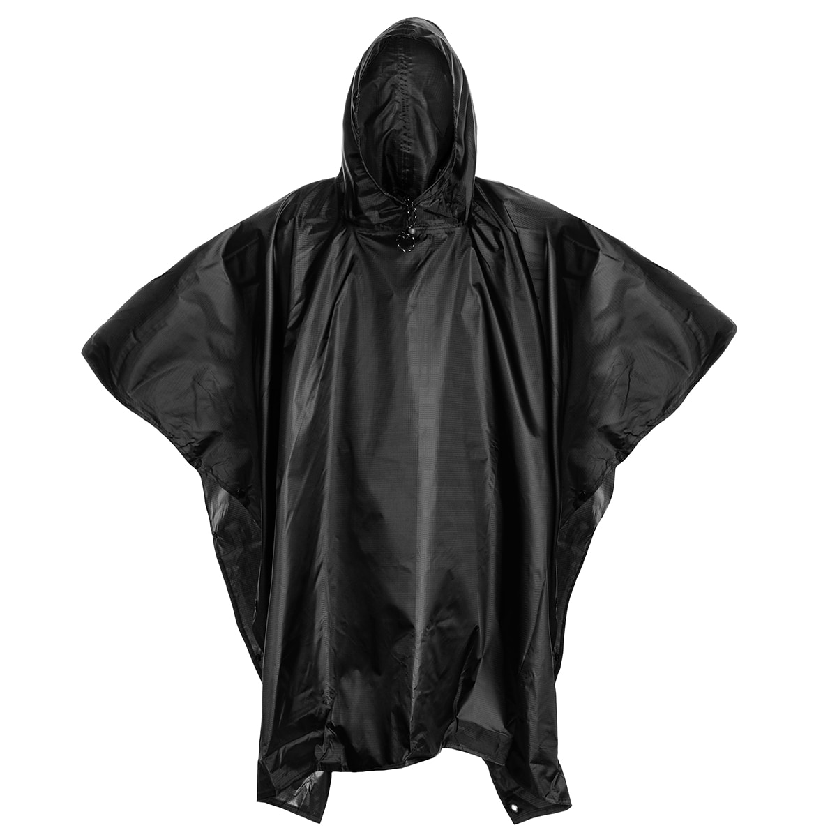 Badger Outdoor Rain Poncho Ripstop Black