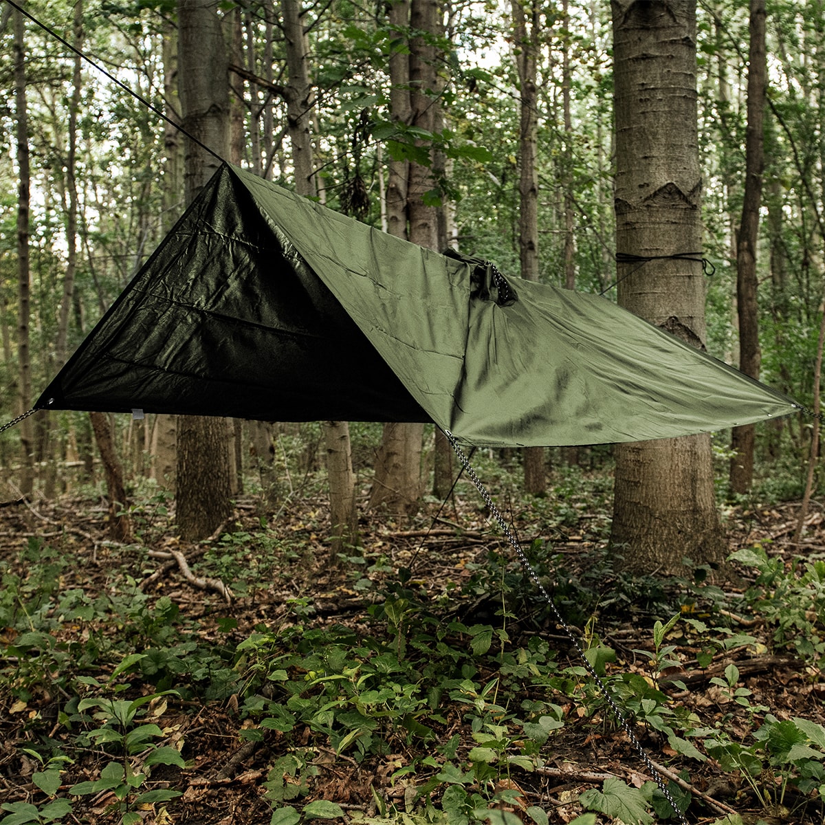 Badger Outdoor Rain Poncho Ripstop Olive 