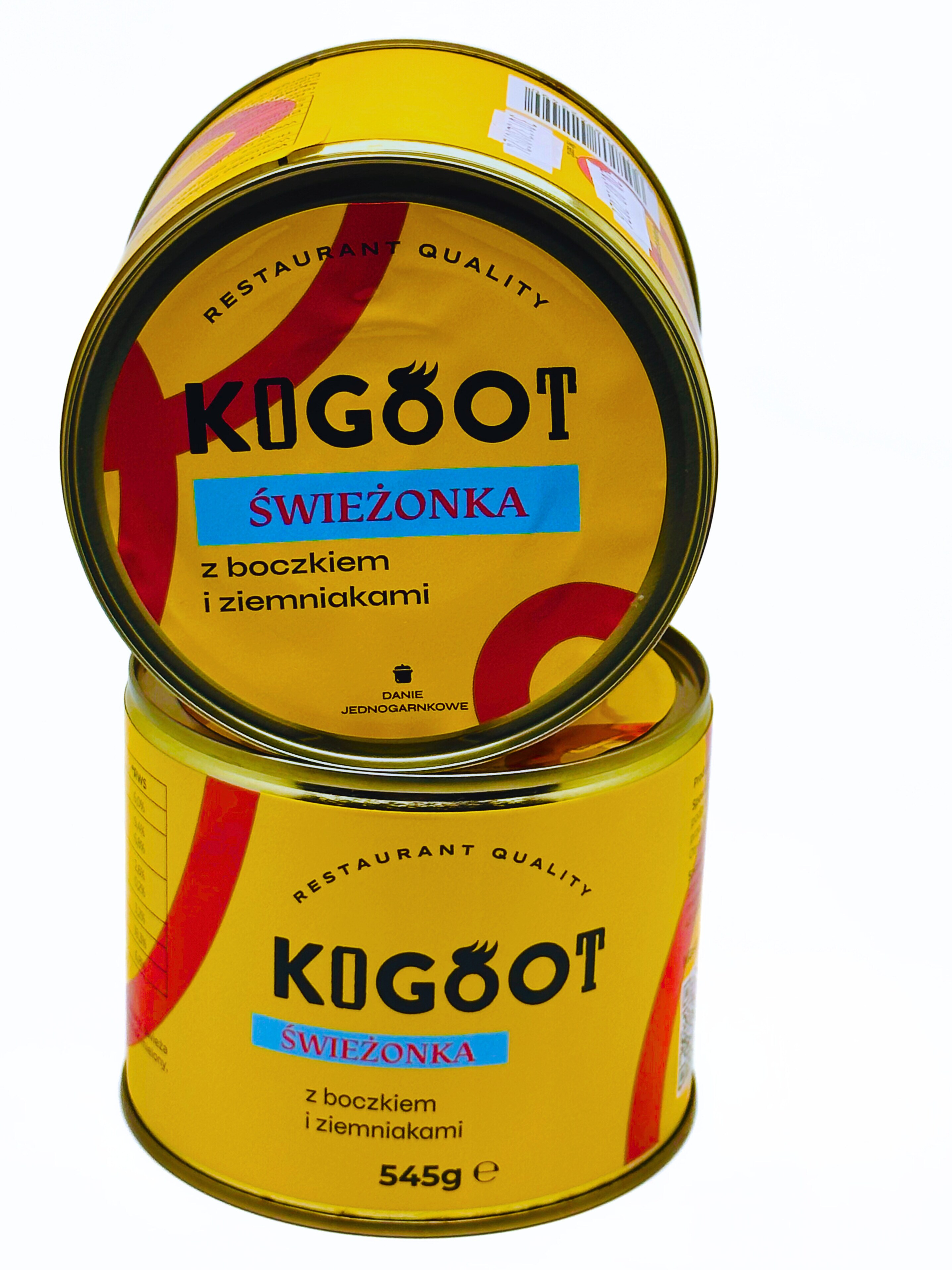 Kogoot preserved food - Fresh soup with potatoes and bacon 545 g