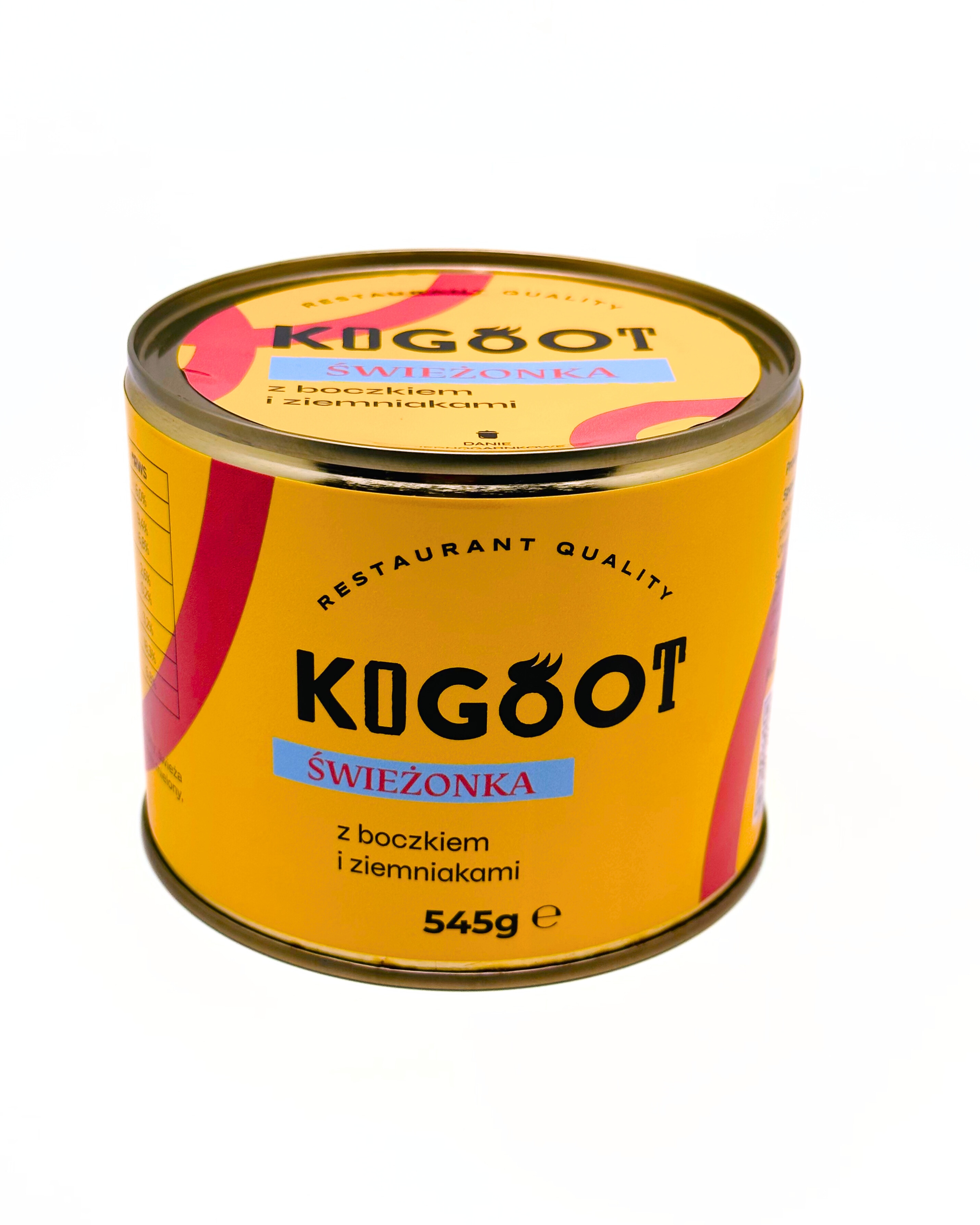 Kogoot preserved food - Fresh soup with potatoes and bacon 545 g