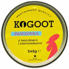 Kogoot Canned Food - Fresh soup with potatoes and bacon 545 g