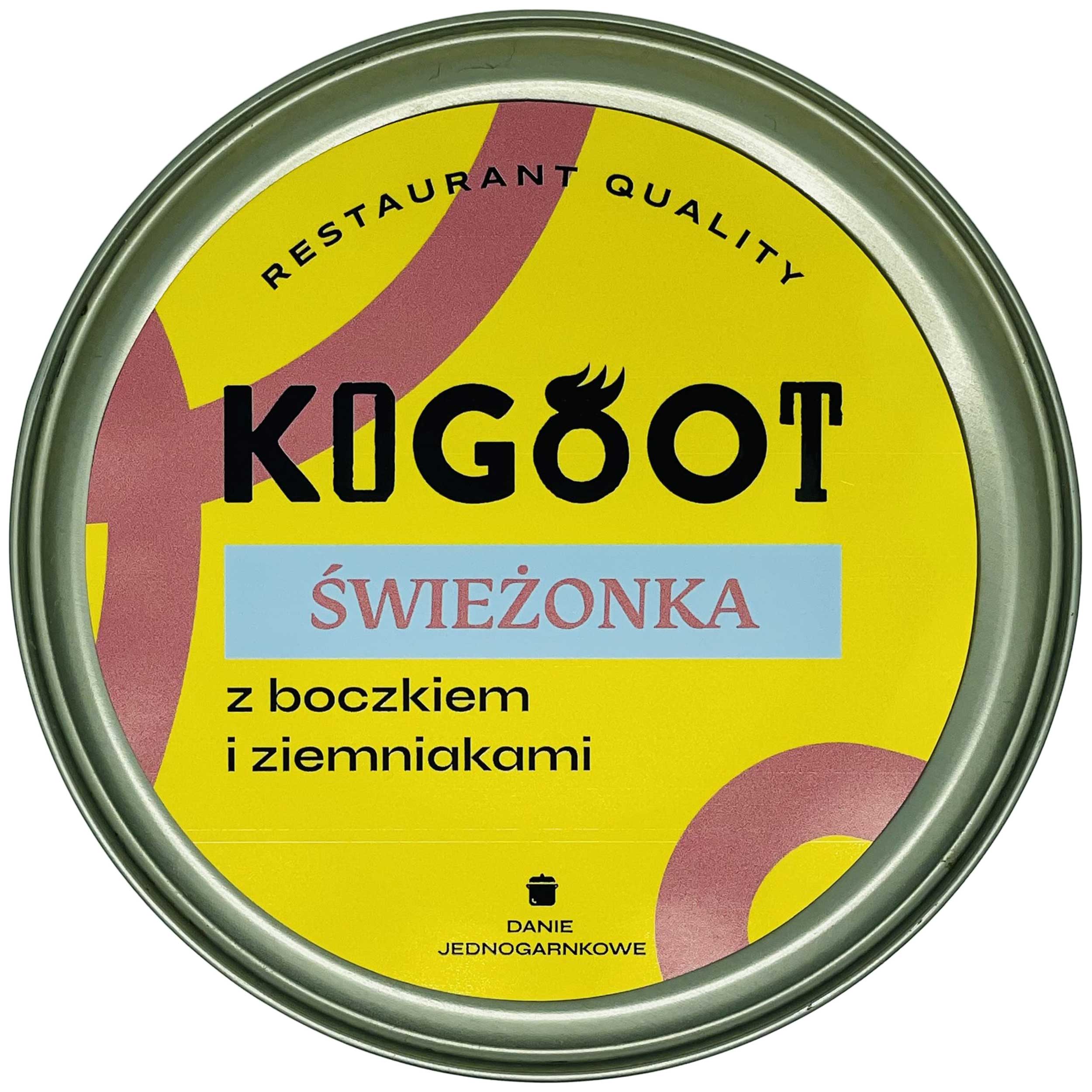 Kogoot preserved food - Fresh soup with potatoes and bacon 500 g