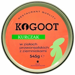 Kogoot Canned Food - Chicken in herbs de Provence with potatoes 545 g