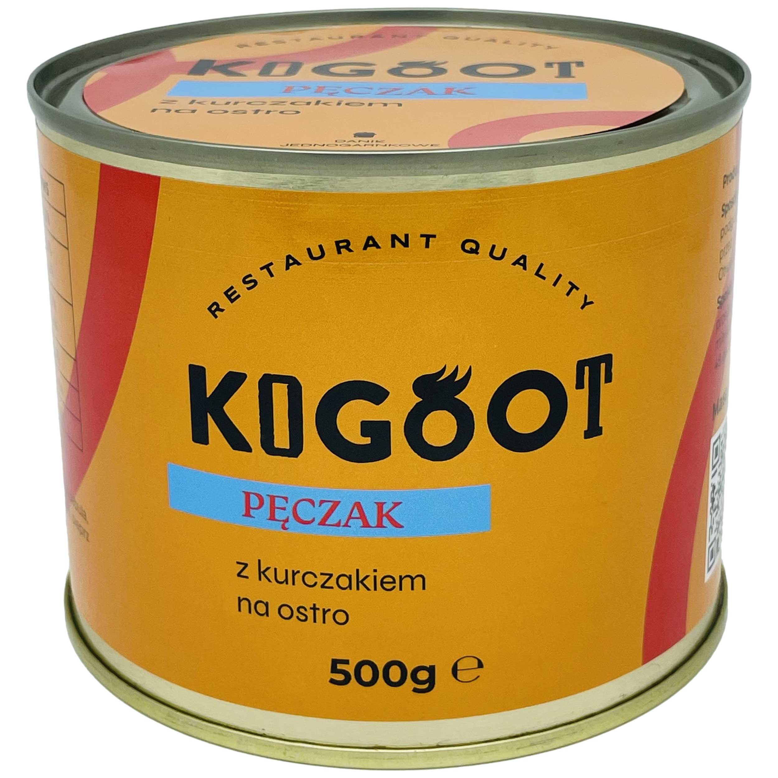 Kogoot preserved food - Barley with spicy chicken 500 g