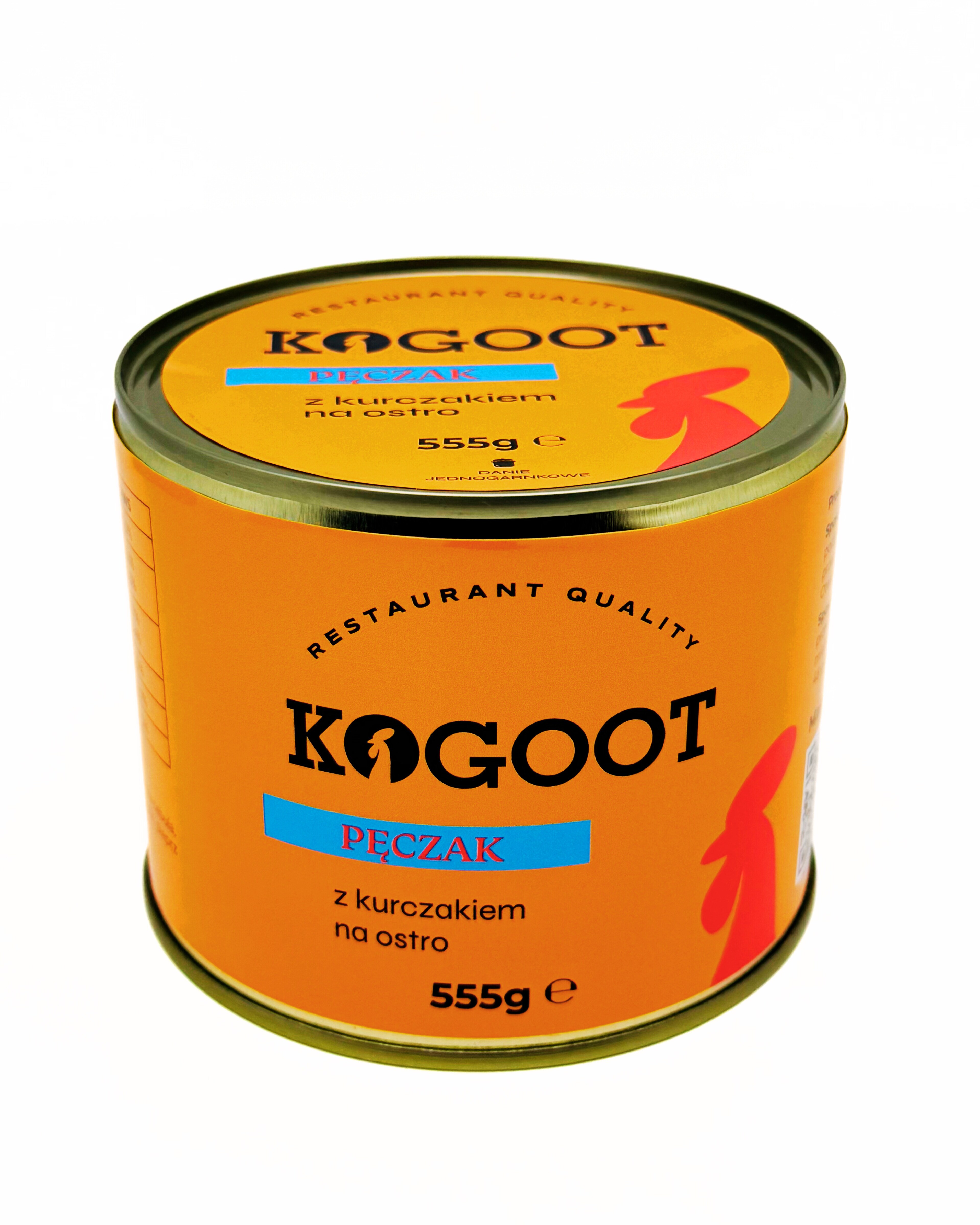 Kogoot Canned Food - Barley with spicy chicken 555 g