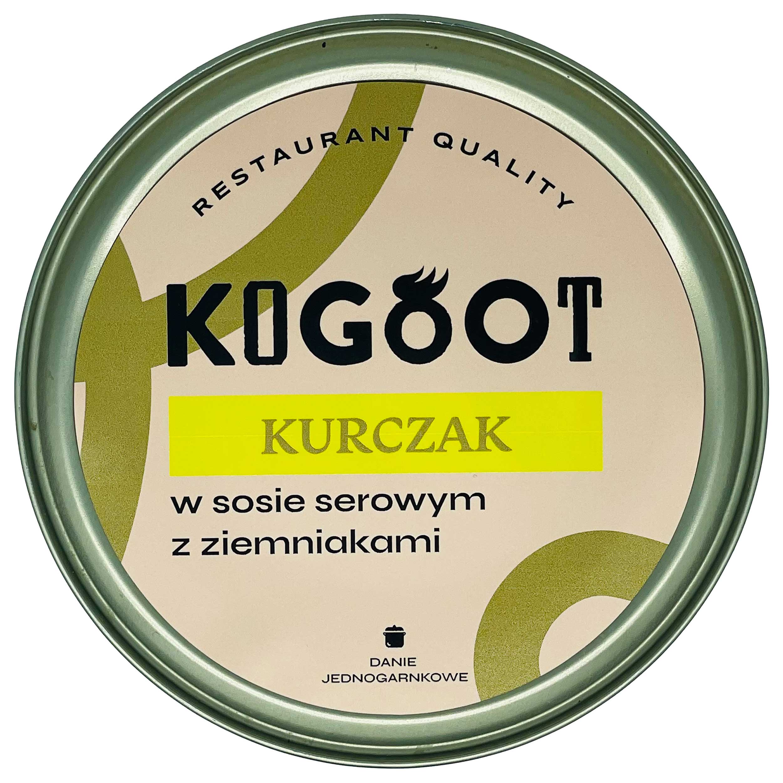 Kogoot preserved food - Chicken in cheese sauce with potatoes 500 g 