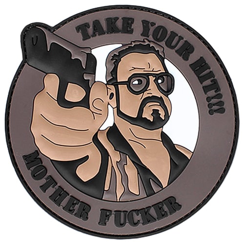 101 Inc. Take Your Hit!!! 3D Morale Patch - Brown