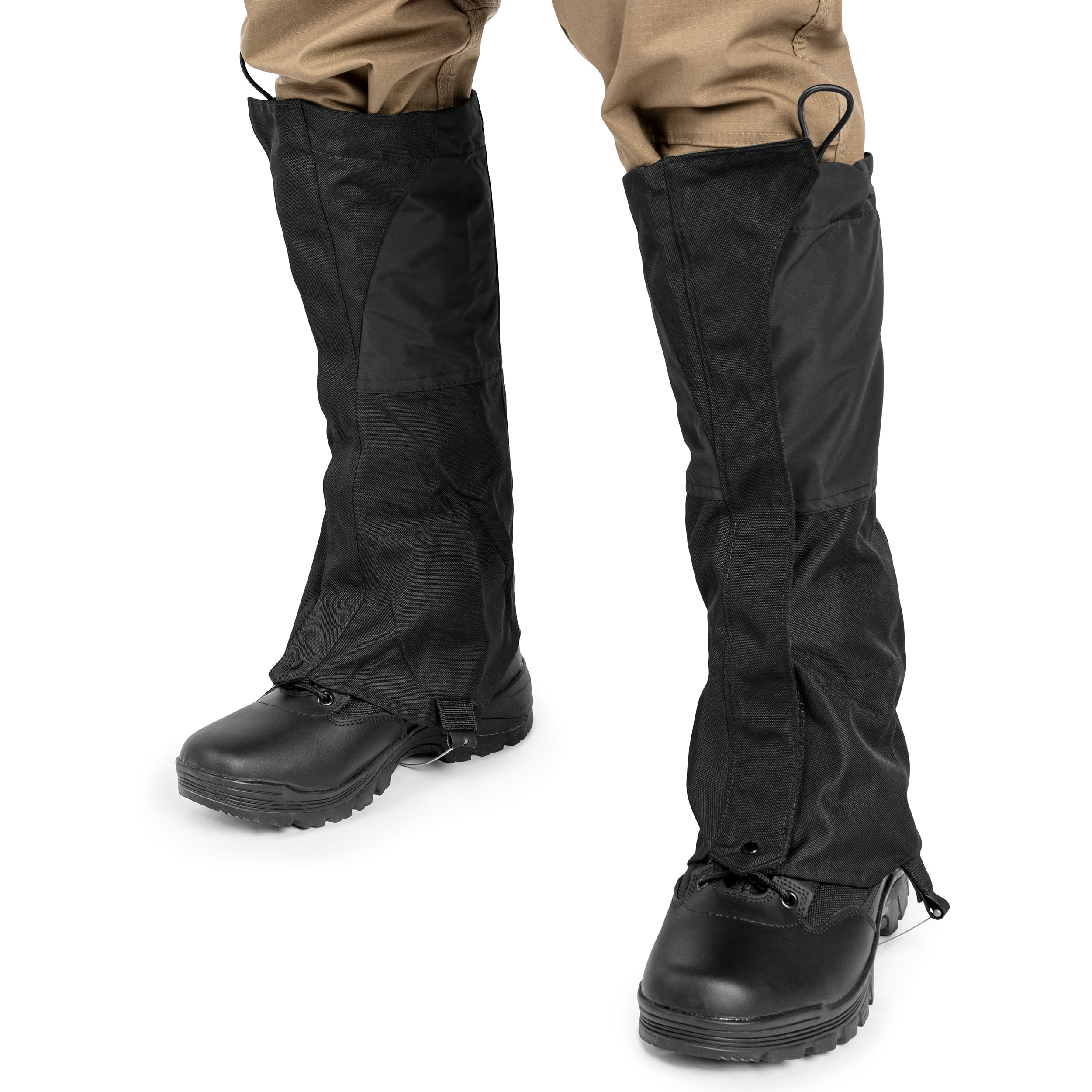 Mil-Tec Steel Wire 2.0 Gaiters Black