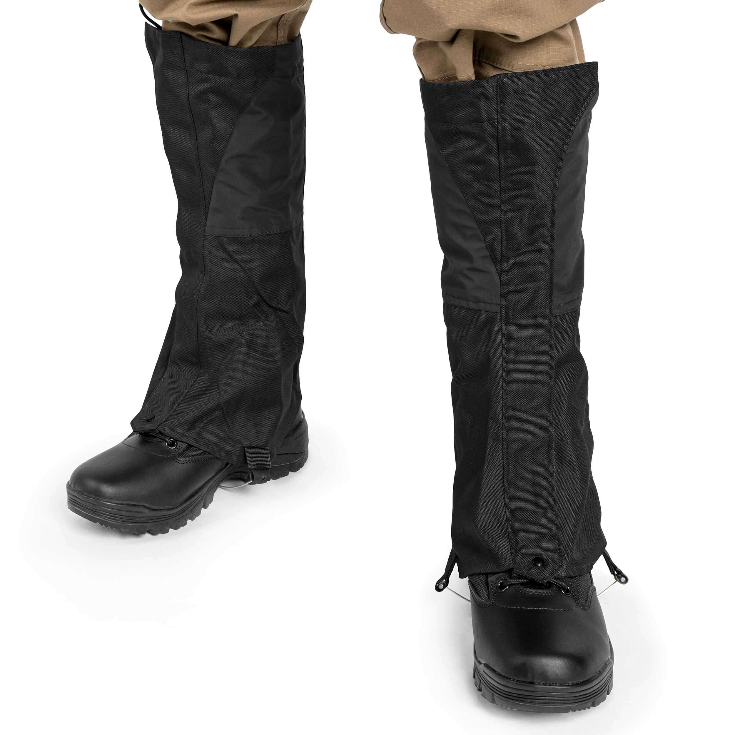 Mil-Tec Steel Wire 2.0 Gaiters Black