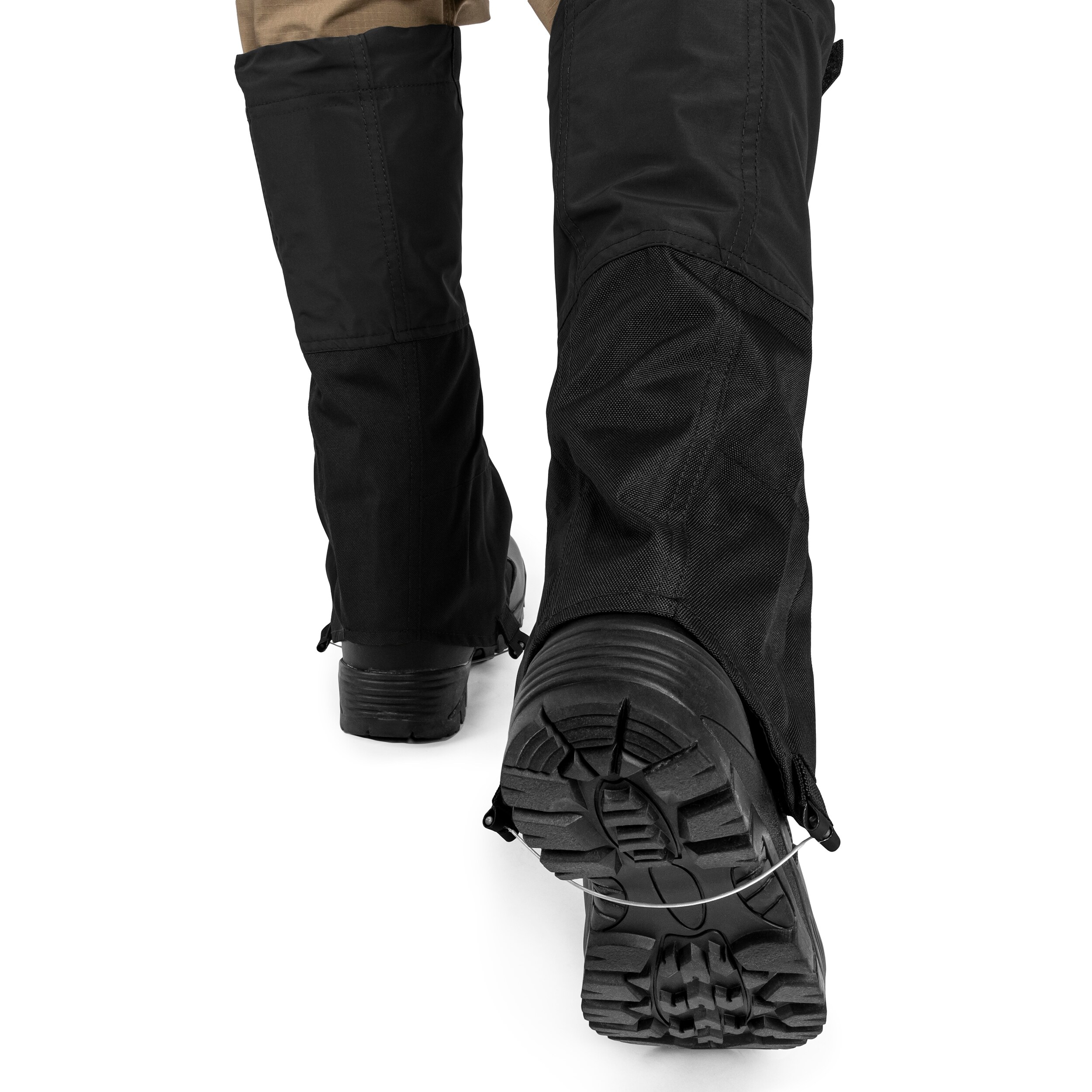 Mil-Tec Steel Wire 2.0 Gaiters Black