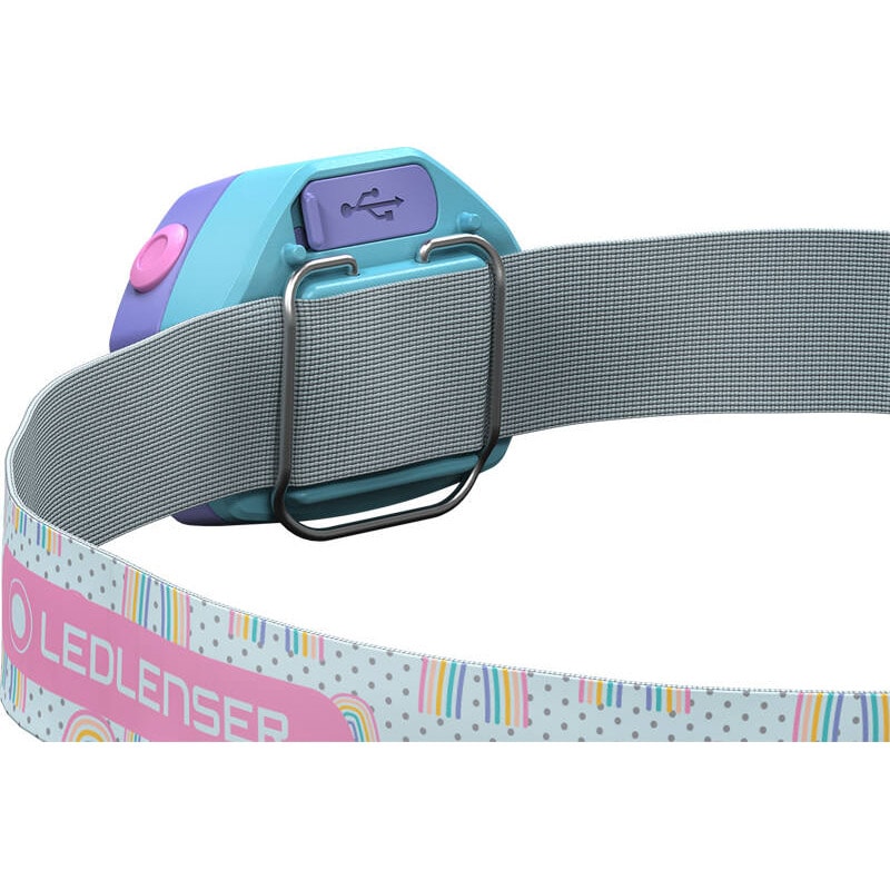 Ledlenser KidLed 4R Headlamp - Purple - 40 Lumens