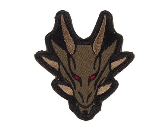 Mil Spec Monkey Dragonhead Morale Patch - Forest Green