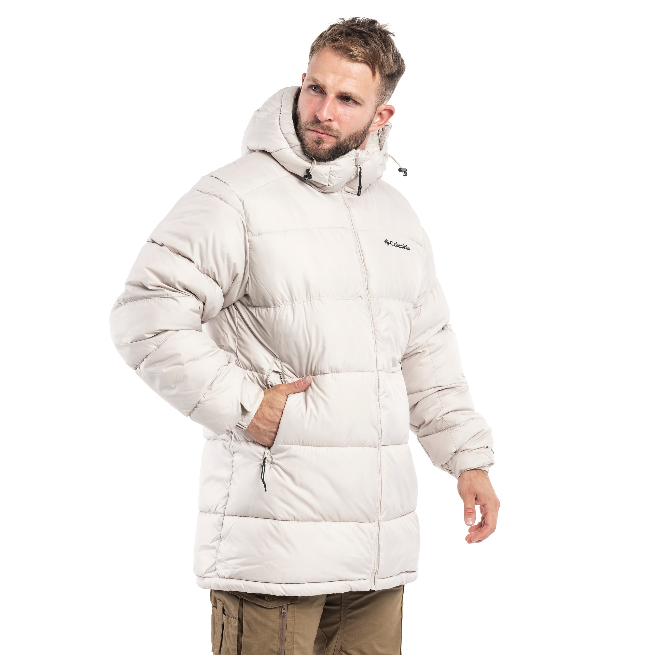 Columbia Pike Lake Puffer Parka - Dark Stone