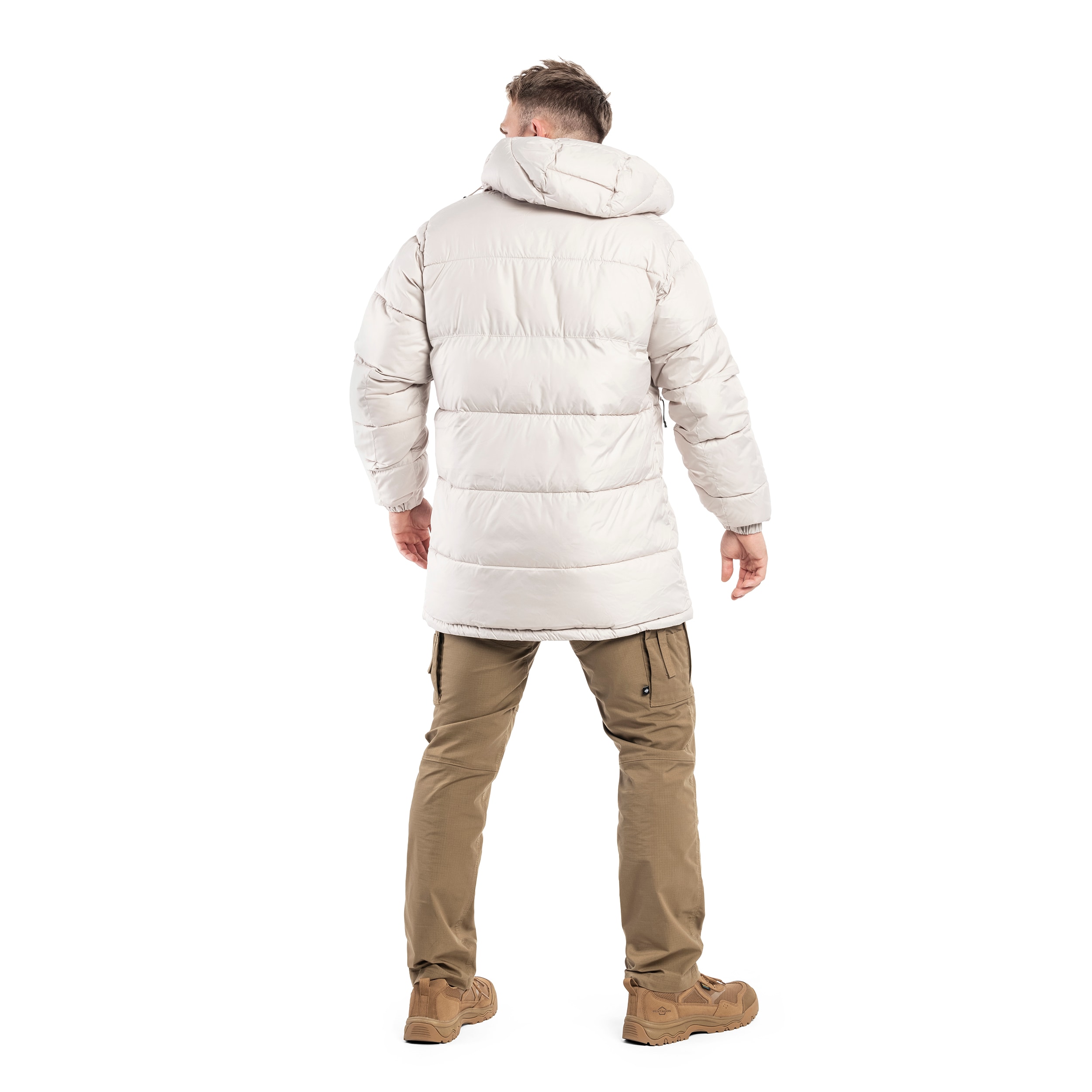 Columbia Pike Lake Puffer Parka - Dark Stone