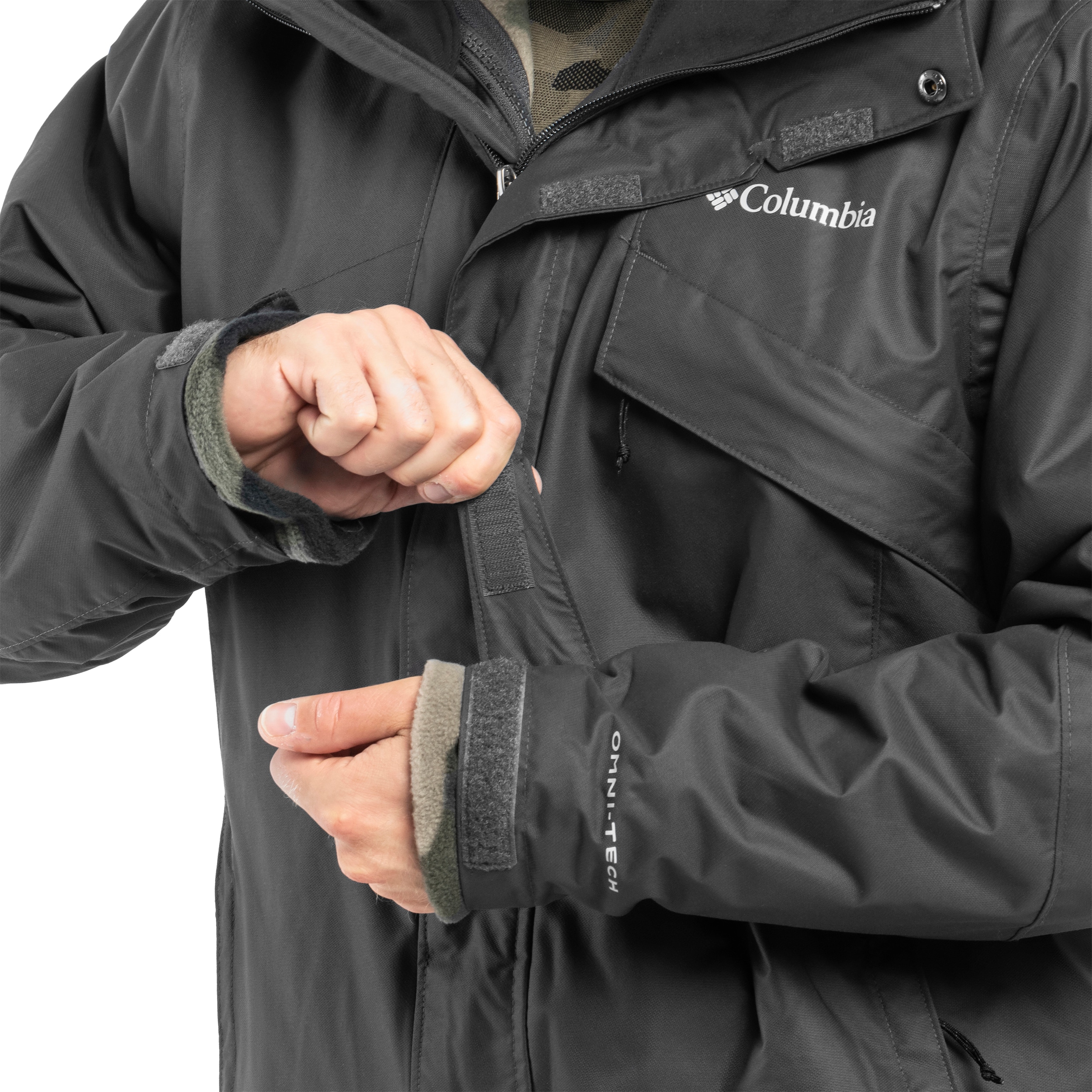 Columbia Bugaboo II Fleece Interchange Jacket - Shark