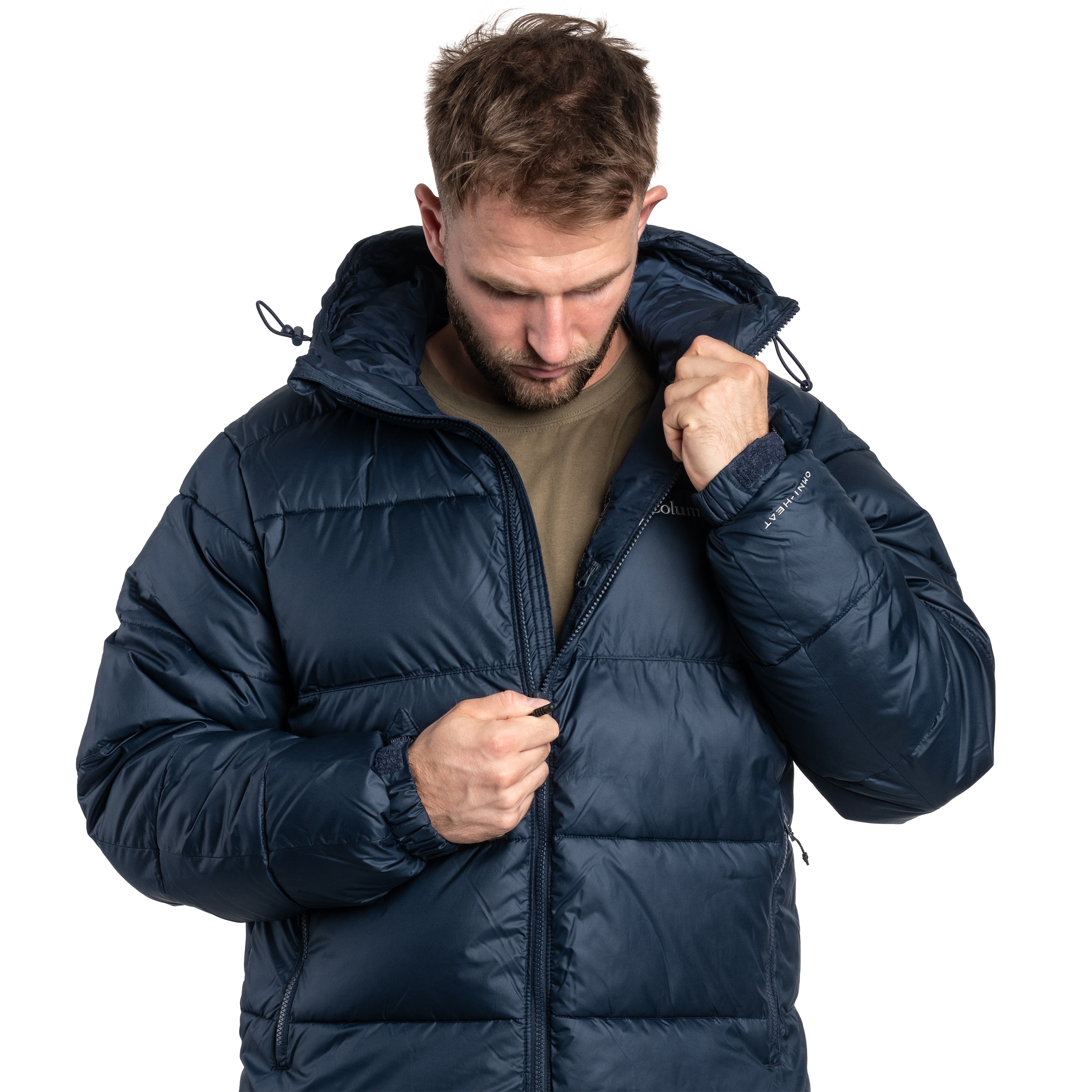 Columbia Pike Lake II Hooded jacket - Collegiate Navy