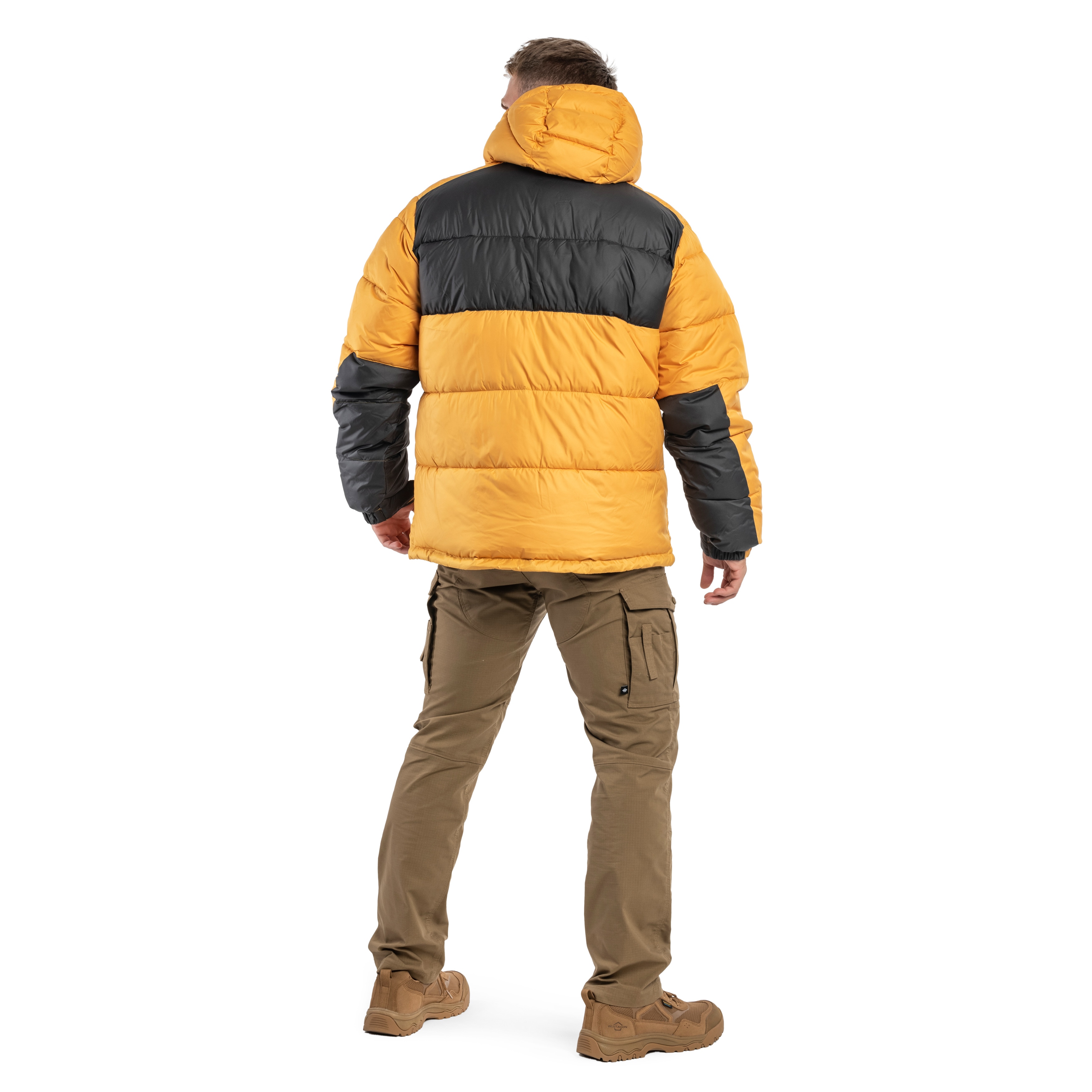 Columbia Pike Lake II Hooded Jacket - Raw Honey/Shark