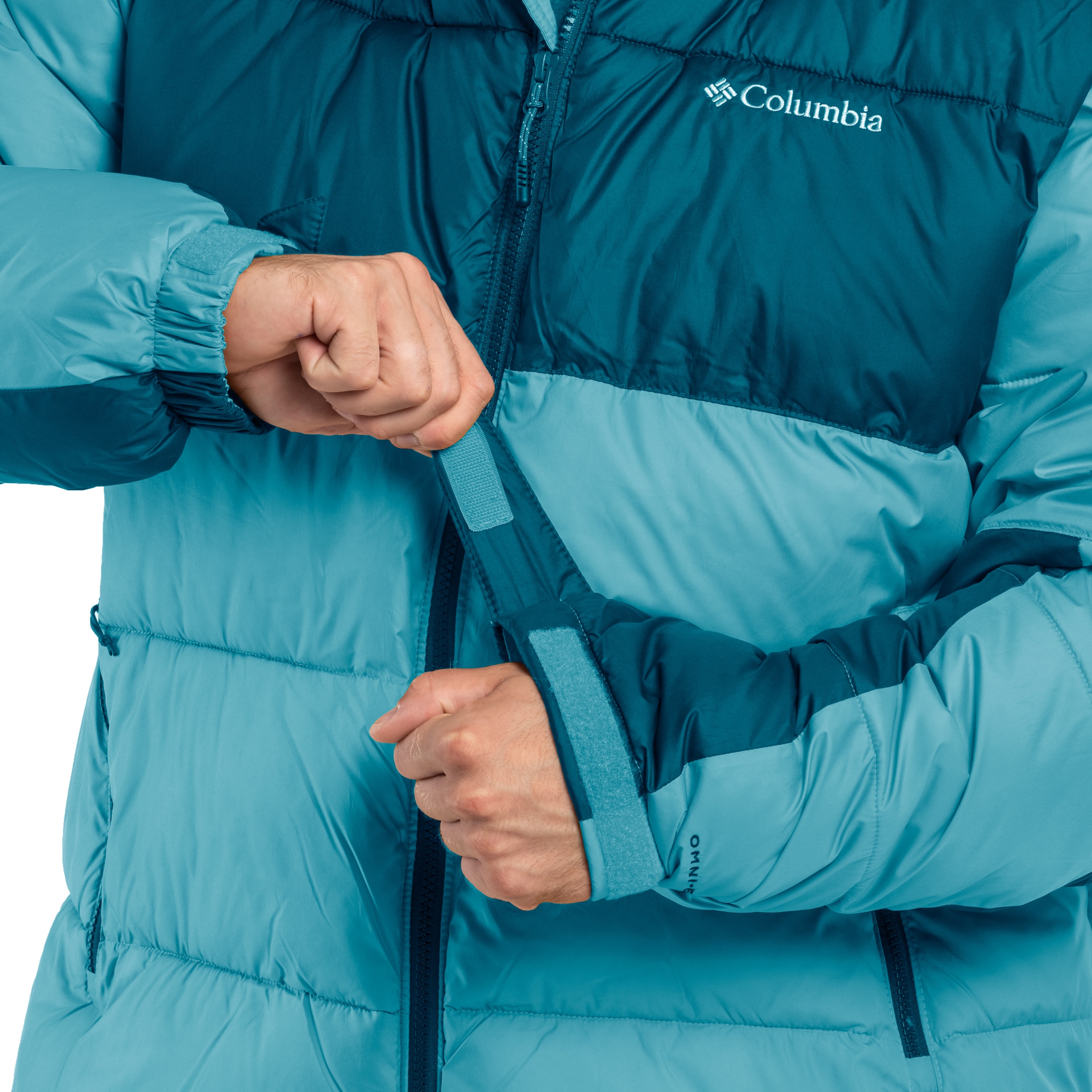 Columbia Pike Lake II Hooded Jacket - Metal/Night Wave