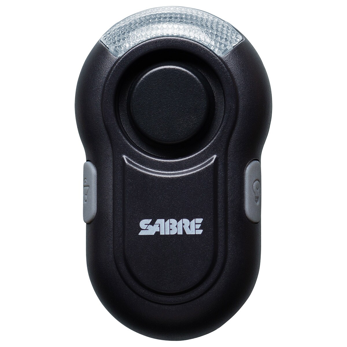 Sabre Red Clip-On LED Personal Alarm - Black