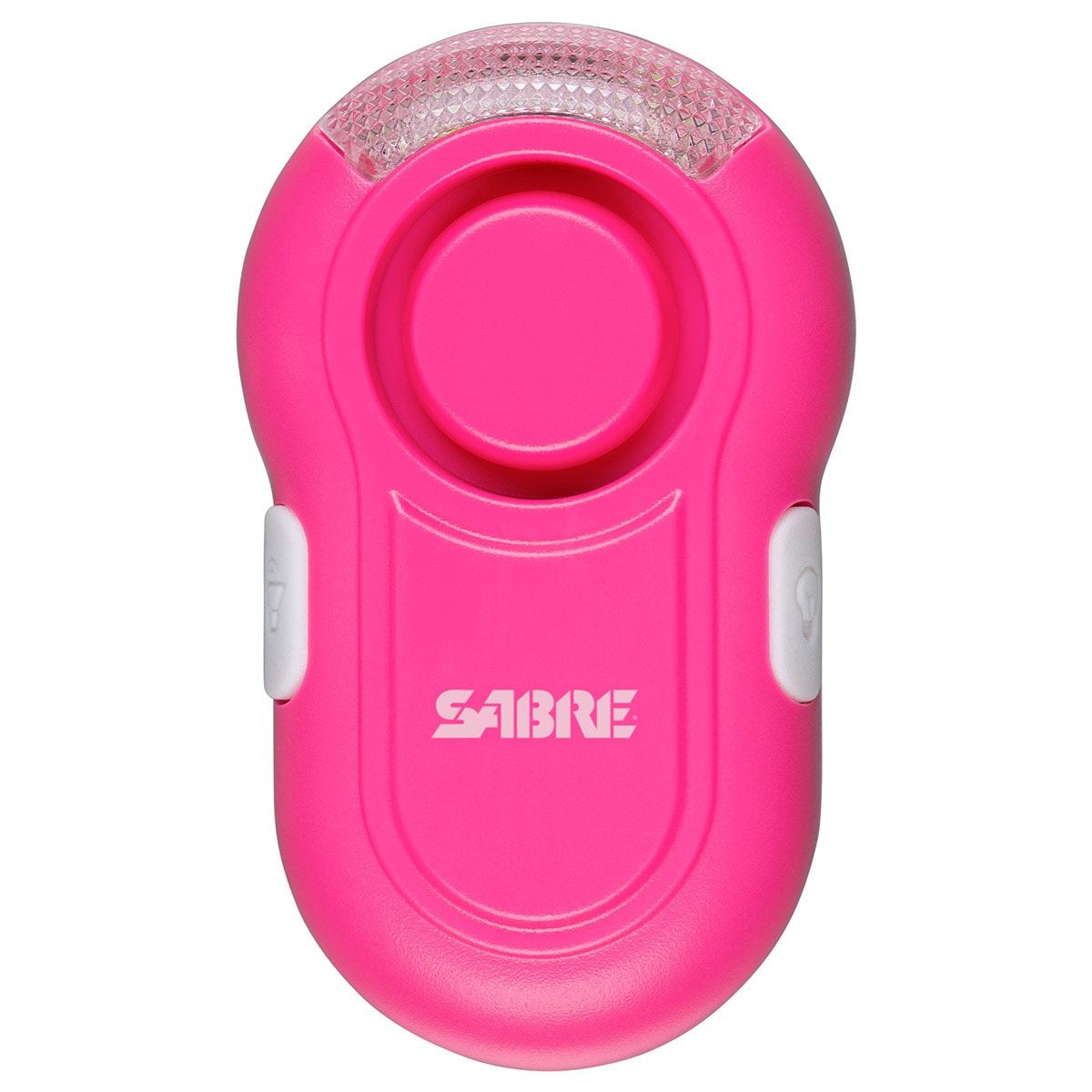 Sabre Red Clip-On LED Personal Alarm - Pink