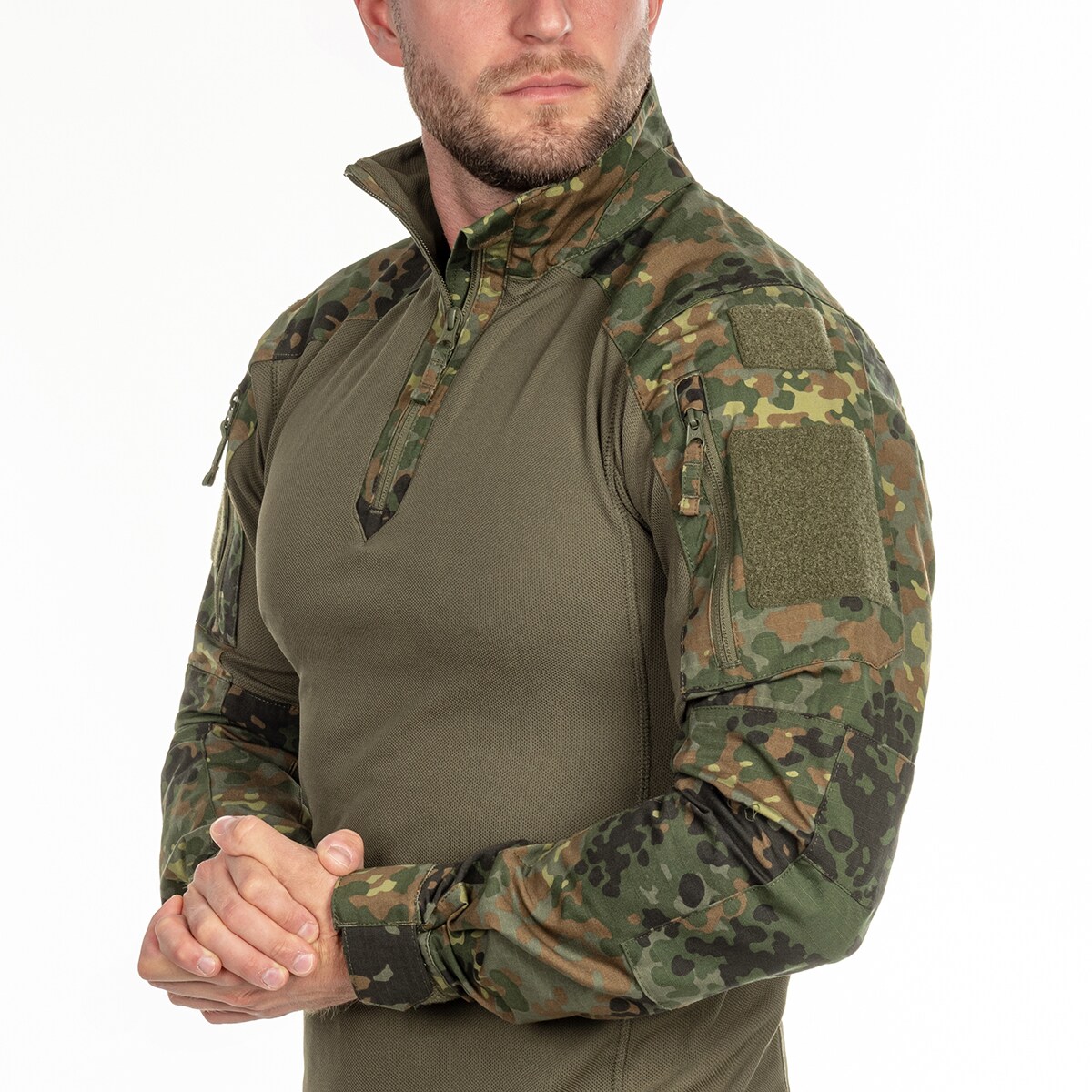 Helikon MCDU Combat Shirt NyCo Rip-Stop - Flecktarn