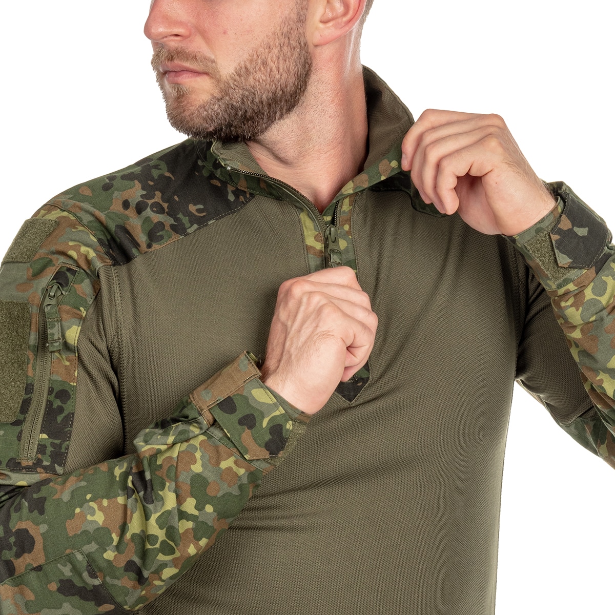 Helikon MCDU Combat Shirt NyCo Rip-Stop - Flecktarn