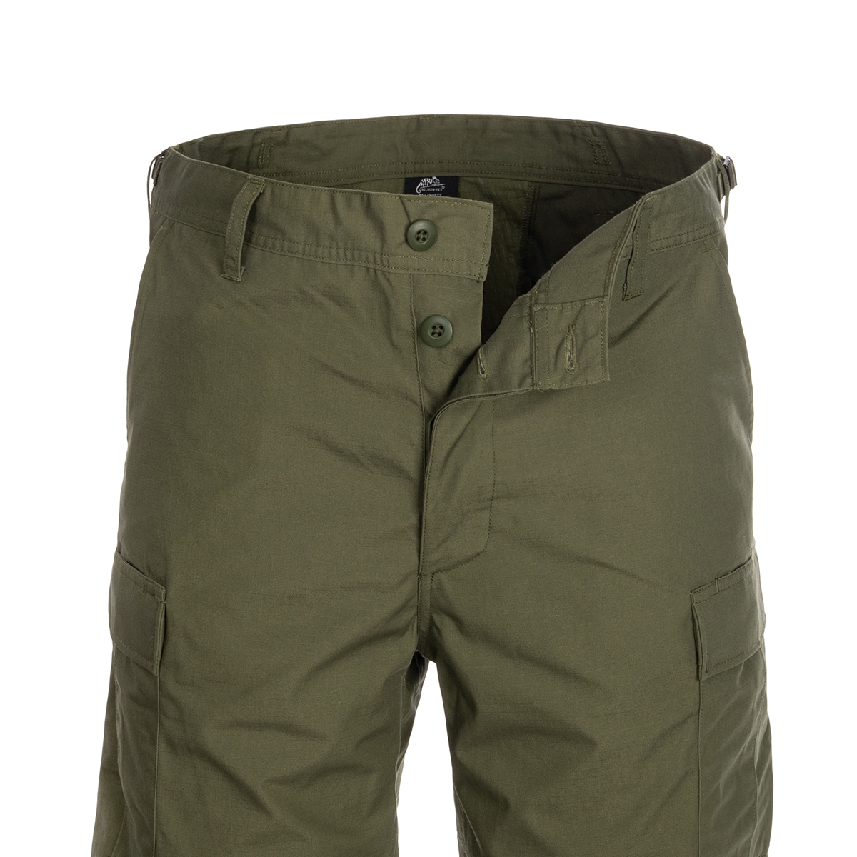 Helikon BDU PoliCotton Ripstop Shorts - Olive Green